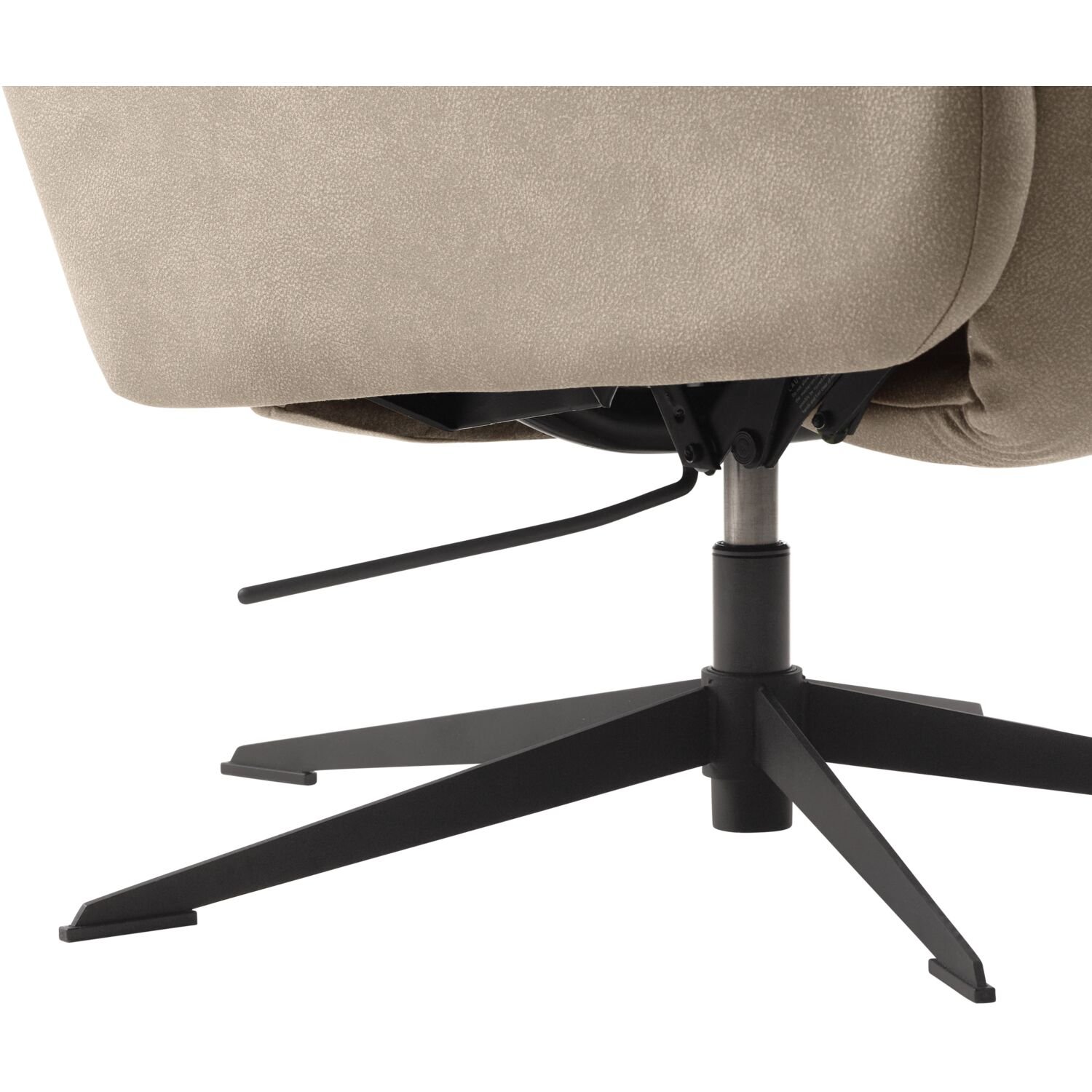 Relaxfauteuil Initio HR-schuim zitting taupe