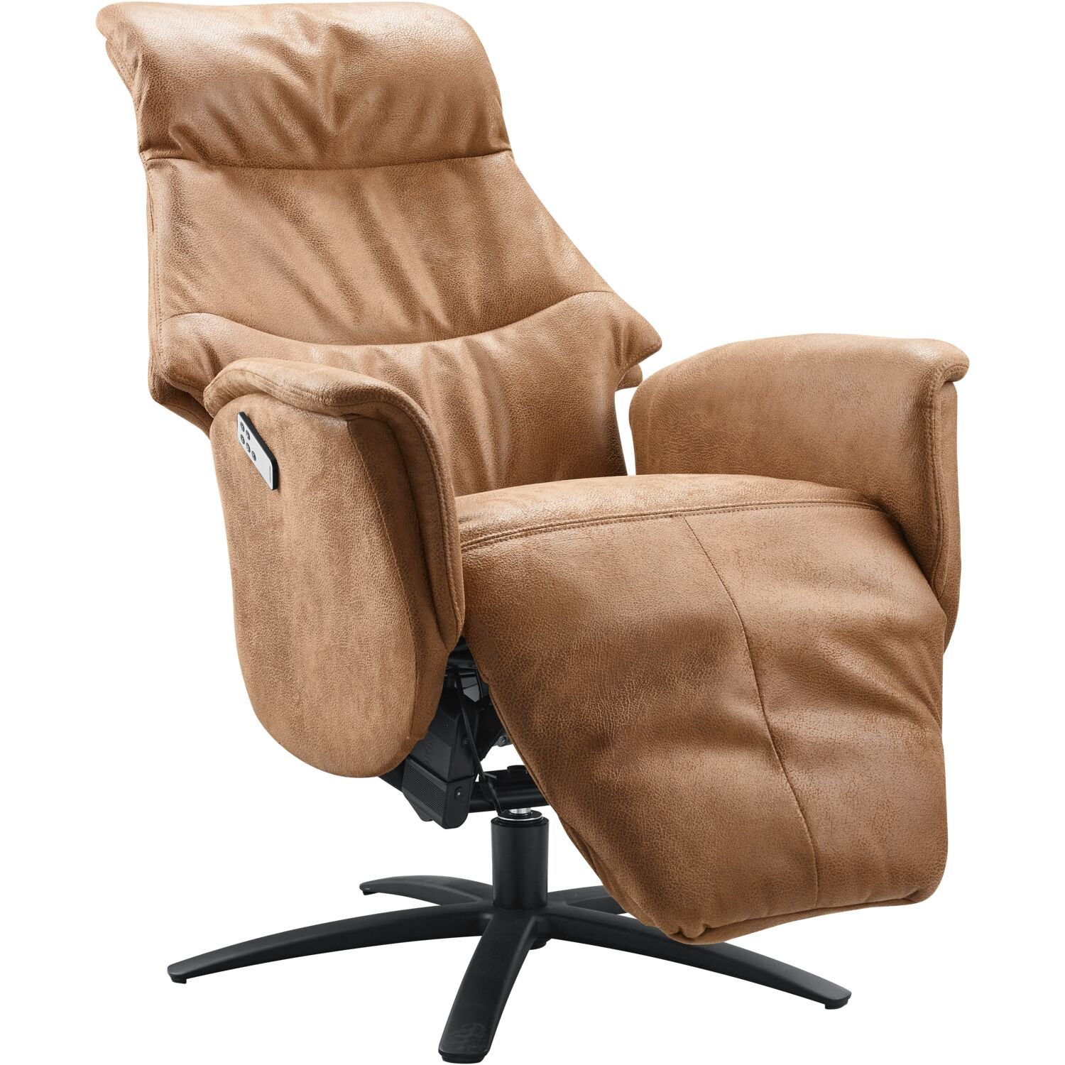 Relaxfauteuil Artizo elektrisch verstelbaar cognac (small)