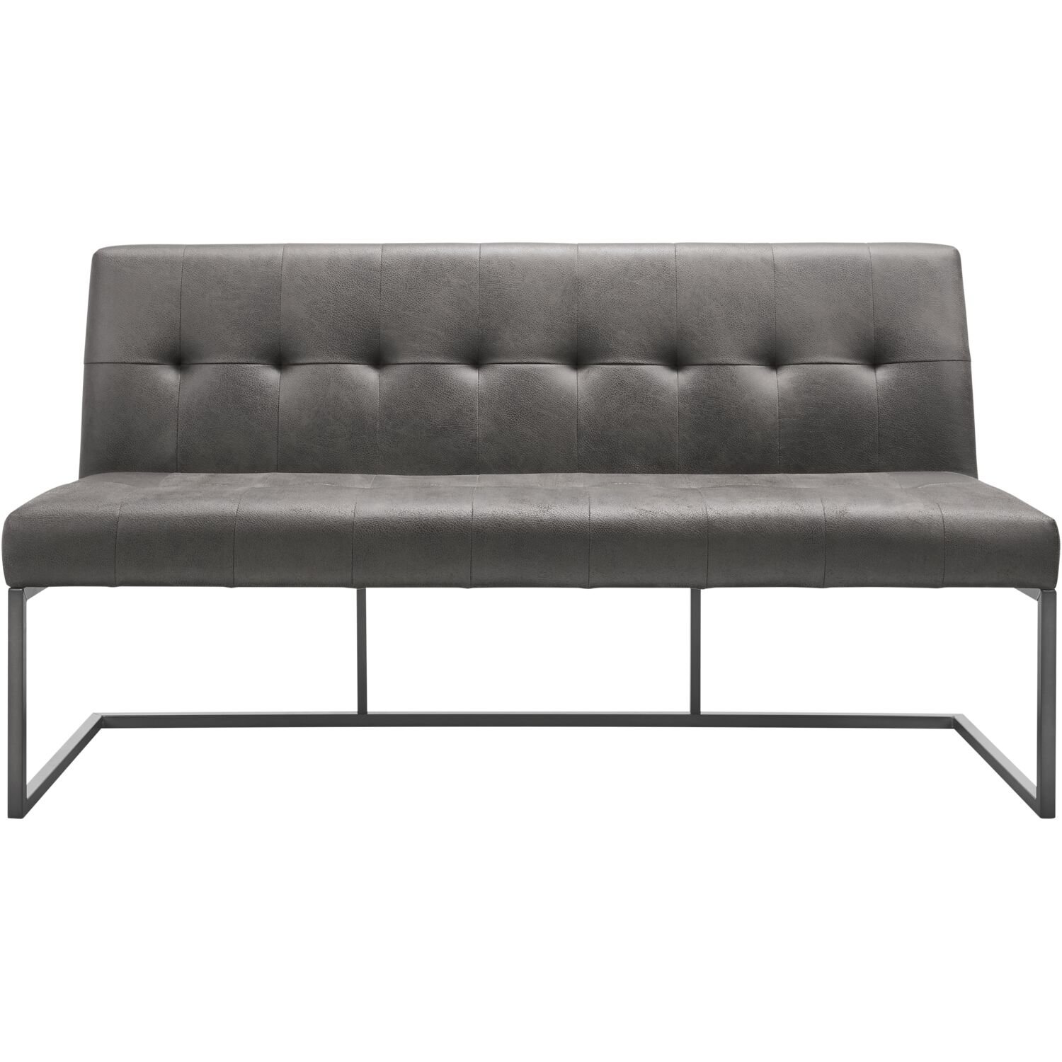 Eetkamerbank Oro 170 cm dark grey