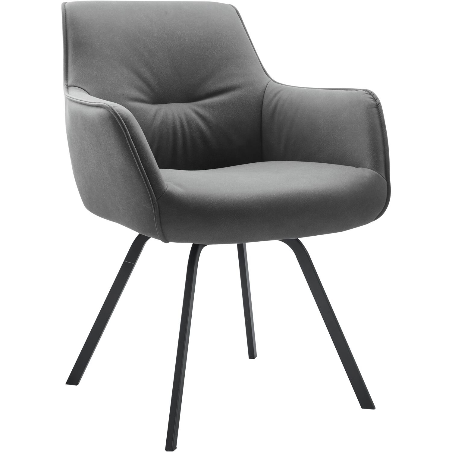 Armstoel Turelli antraciet