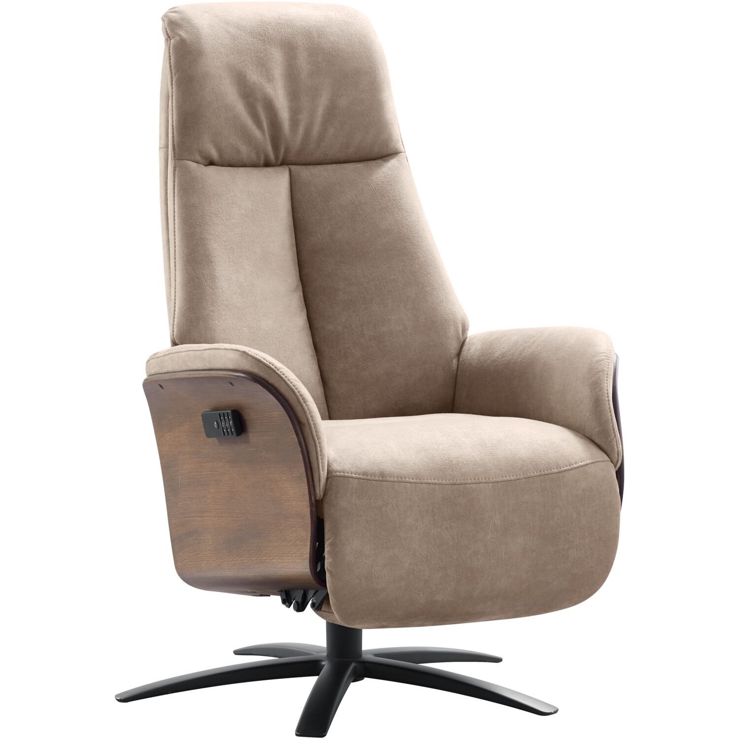 Relaxfauteuil Serio (draaibaar) microleder bull 84 clay
