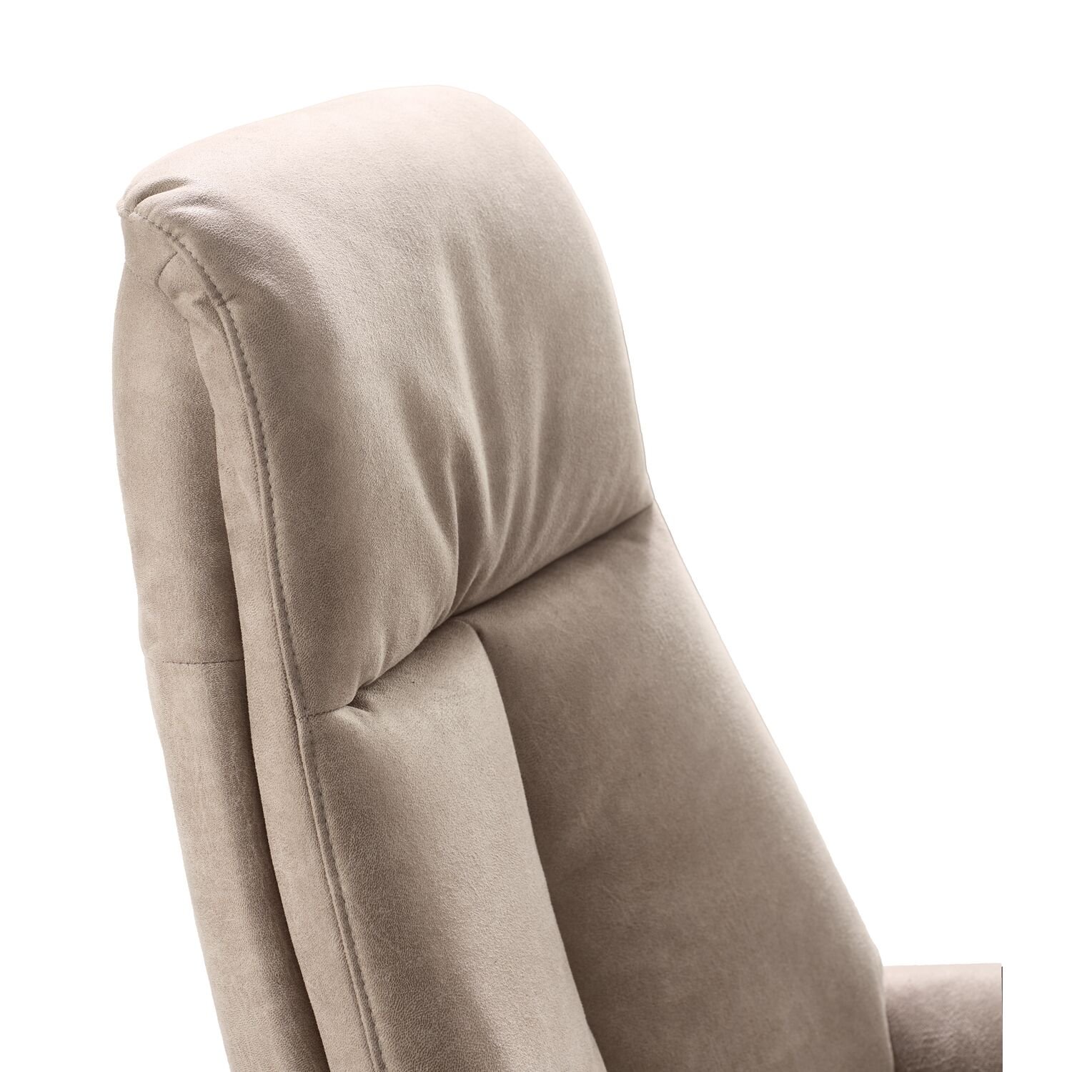 Relaxfauteuil Serio (draaibaar) microleder bull 84 clay