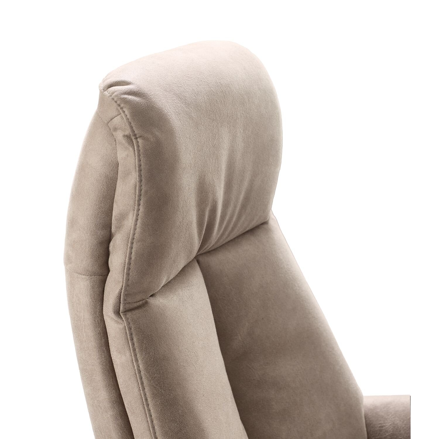 Relaxfauteuil Serio (draaibaar) microleder bull 84 clay