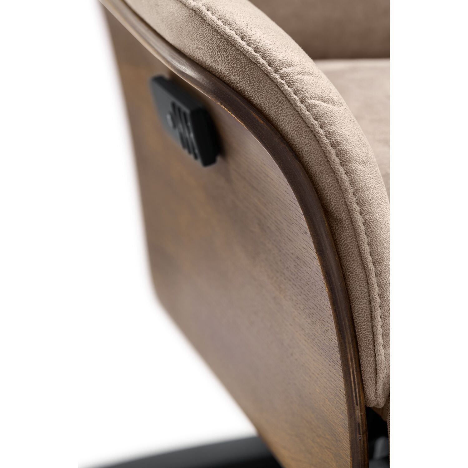 Relaxfauteuil Serio (draaibaar) microleder bull 84 clay