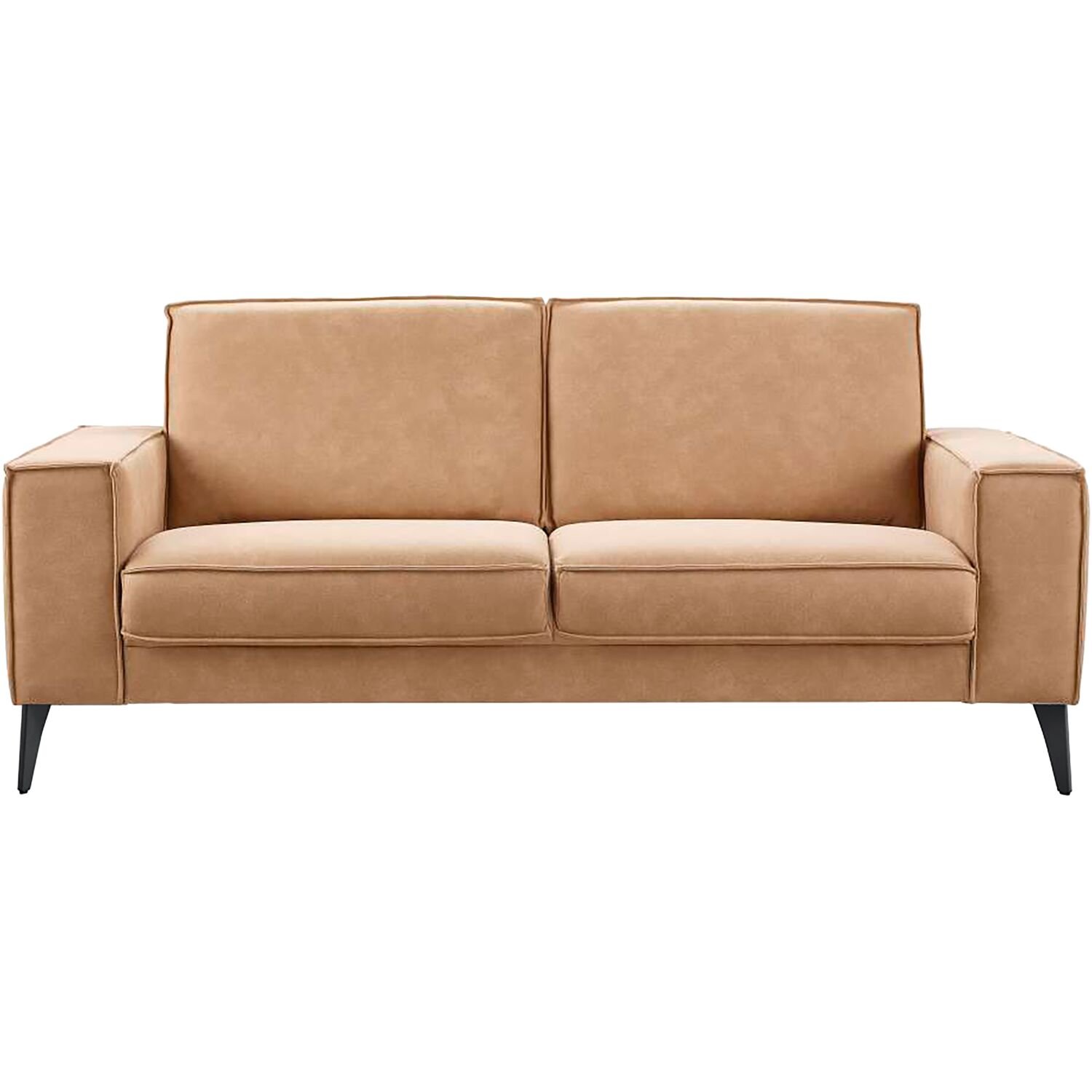 2,5 (2x70) zitsbank Barrio caramel polyether met HR schuim