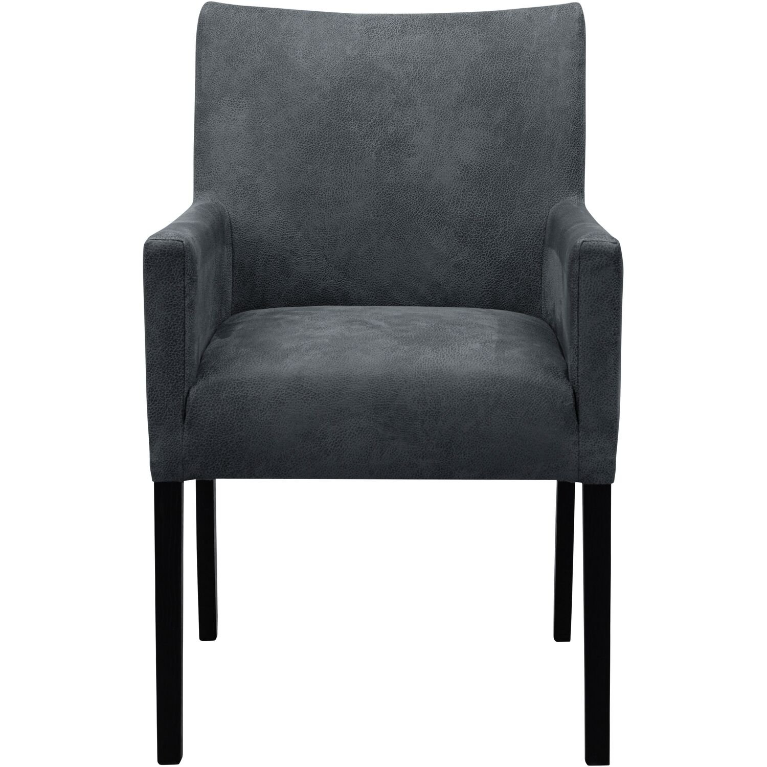 Armstoel Avanza microleder dakota 68 dark grey