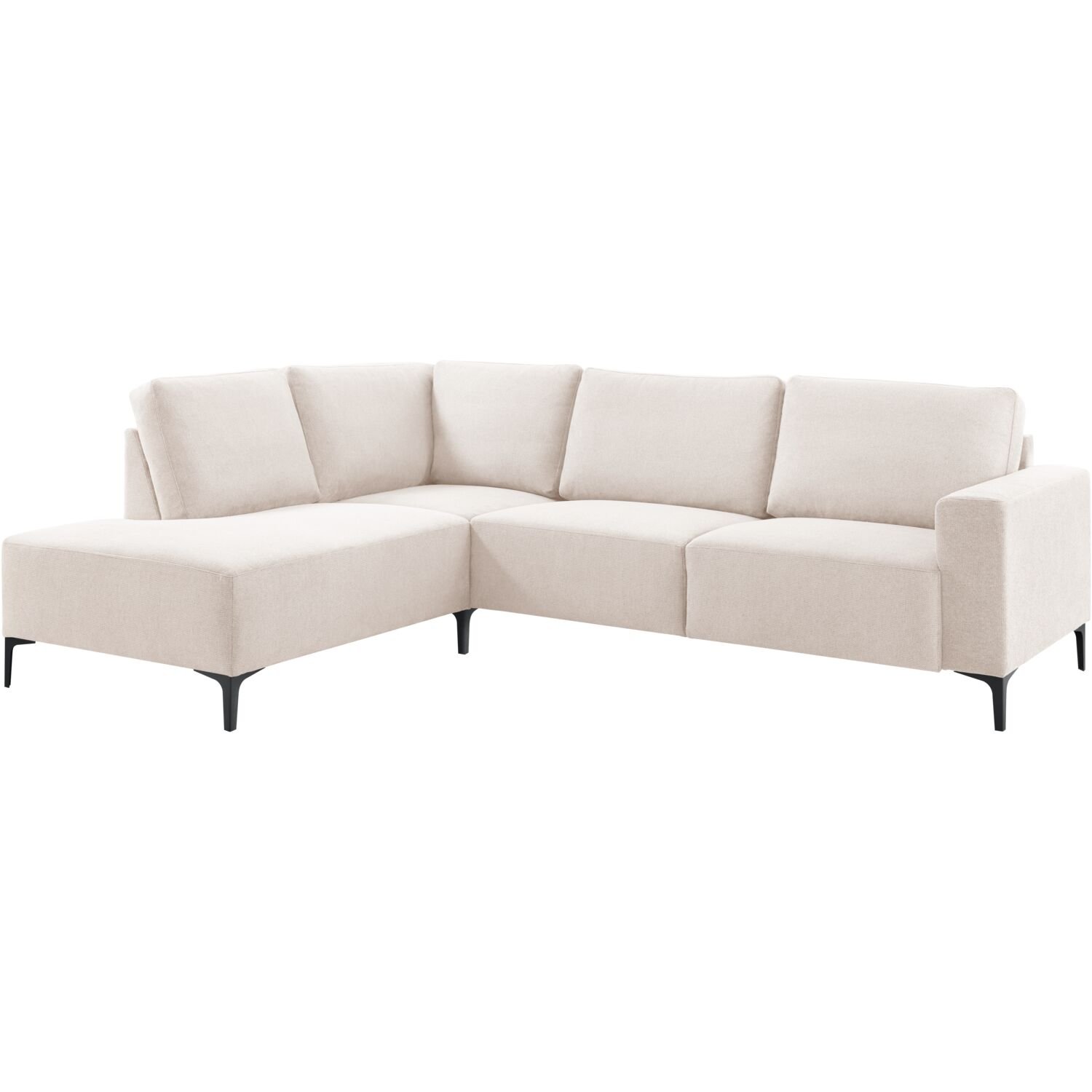 Hoekbank Fabria polyether in clay