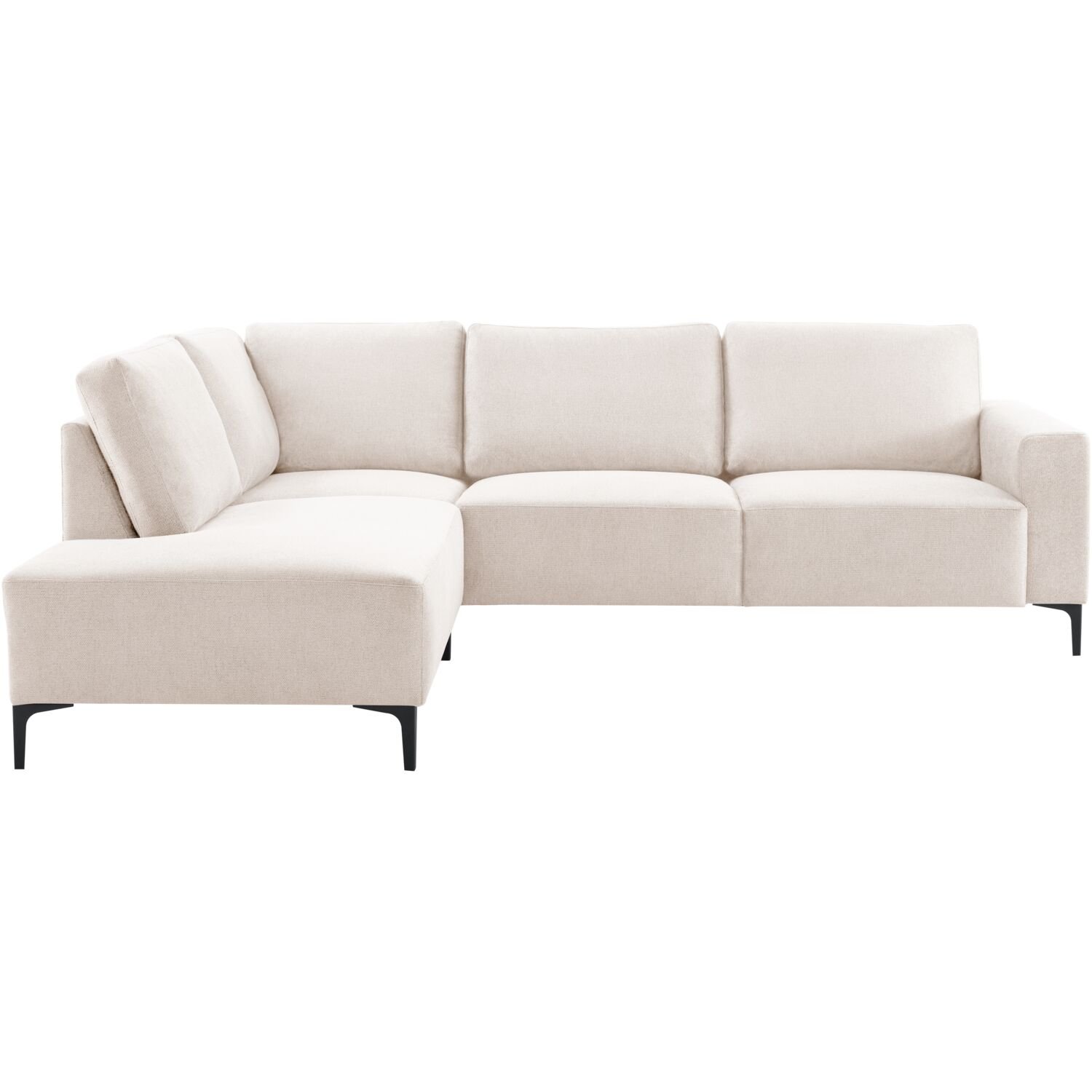 Hoekbank Fabria polyether in clay