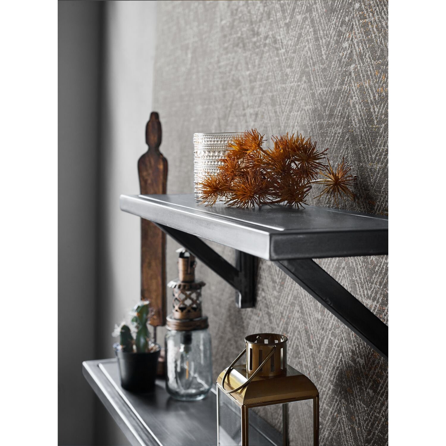 Wandplank Carpino 60 x 20 metaal