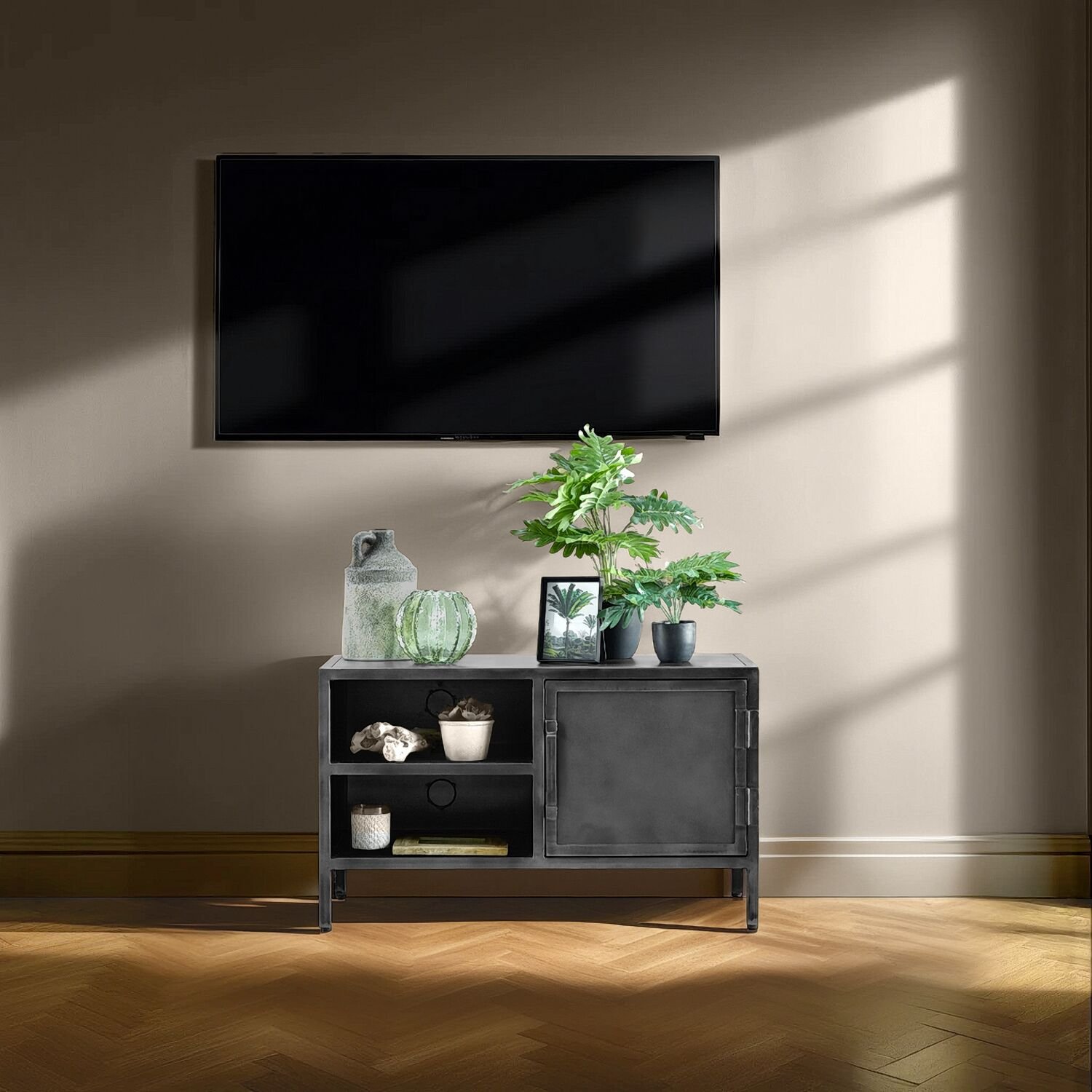 Tv-meubel Carpino 54 x 92 metaal