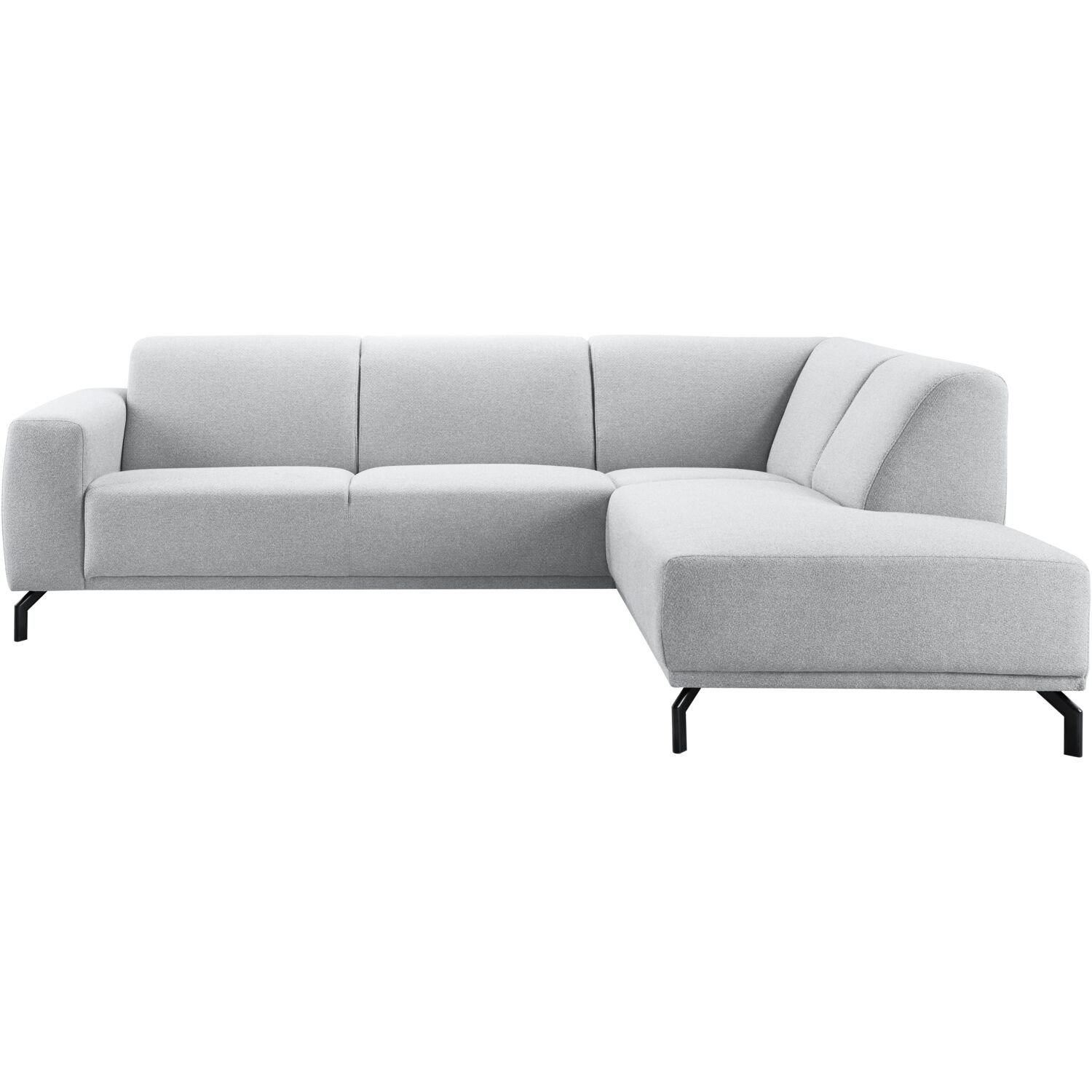 Hoekbank Bellanti polyether grijs