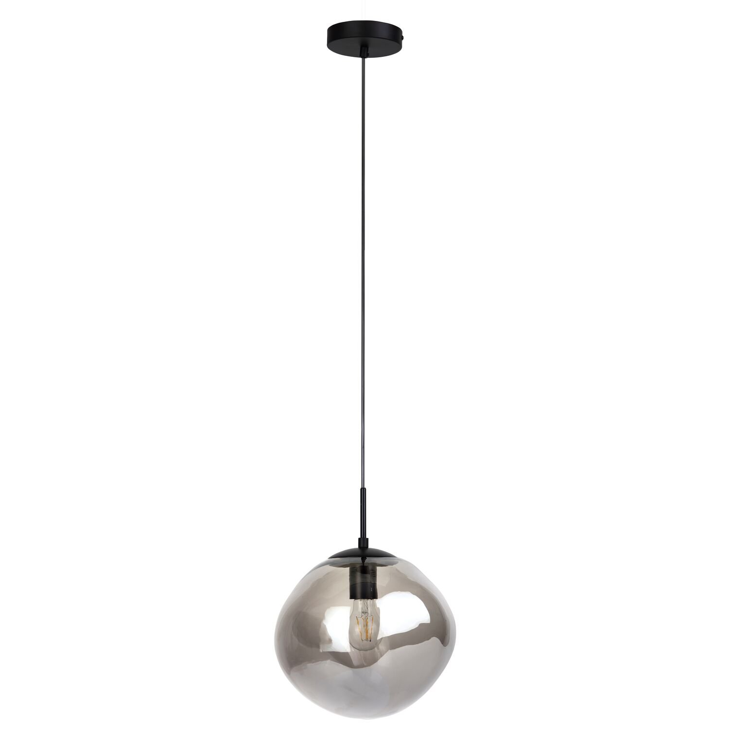 Hanglamp Macato smoke glas 1 lichts