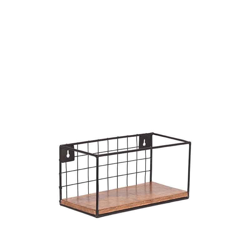 Wandrek Firm rough mangohout, 30x15x15 cm