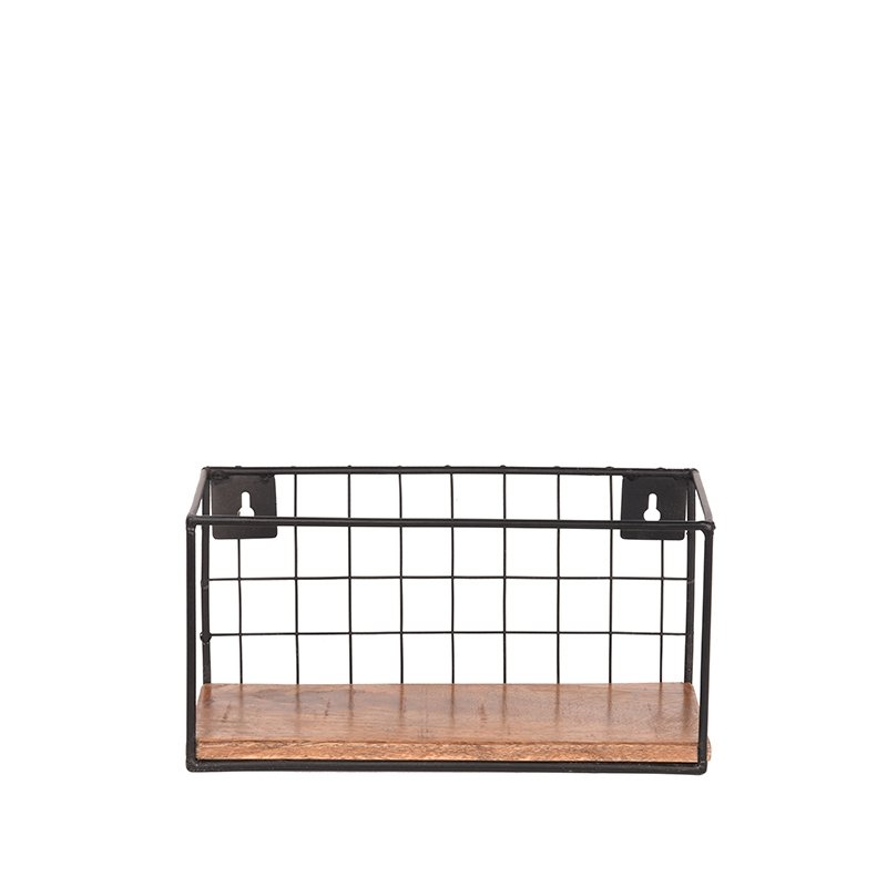 Wandrek Firm rough mangohout, 30x15x15 cm