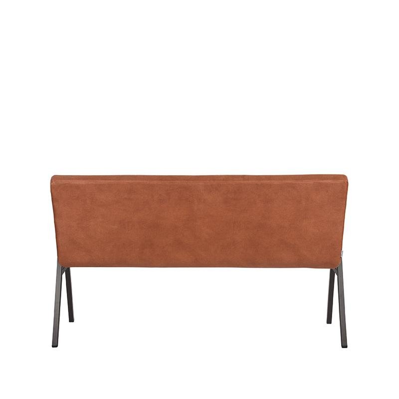 Eetkamerbank Matz cognac, 145 cm