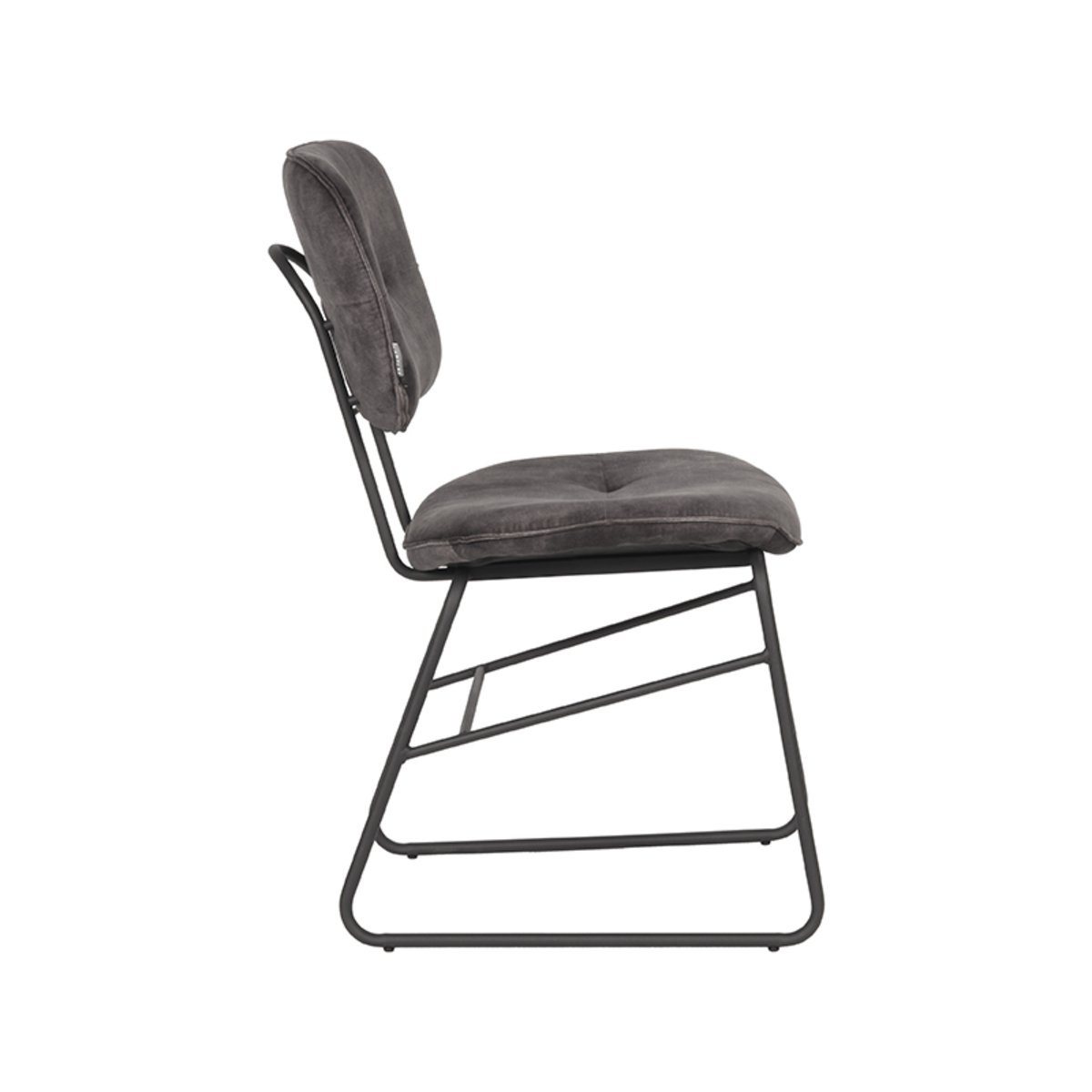 Eetkamerstoel Dez antraciet