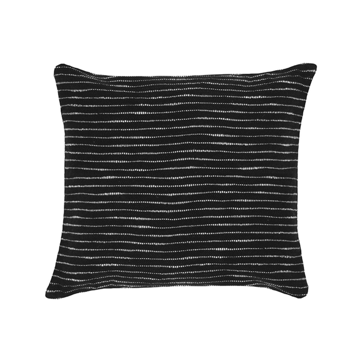 Sierkussen Geweven zwart, 45x45 cm