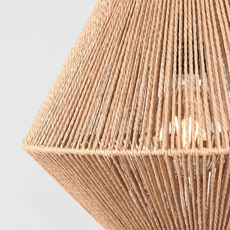 Hanglamp Ibiza naturel jute, 25x150 cm