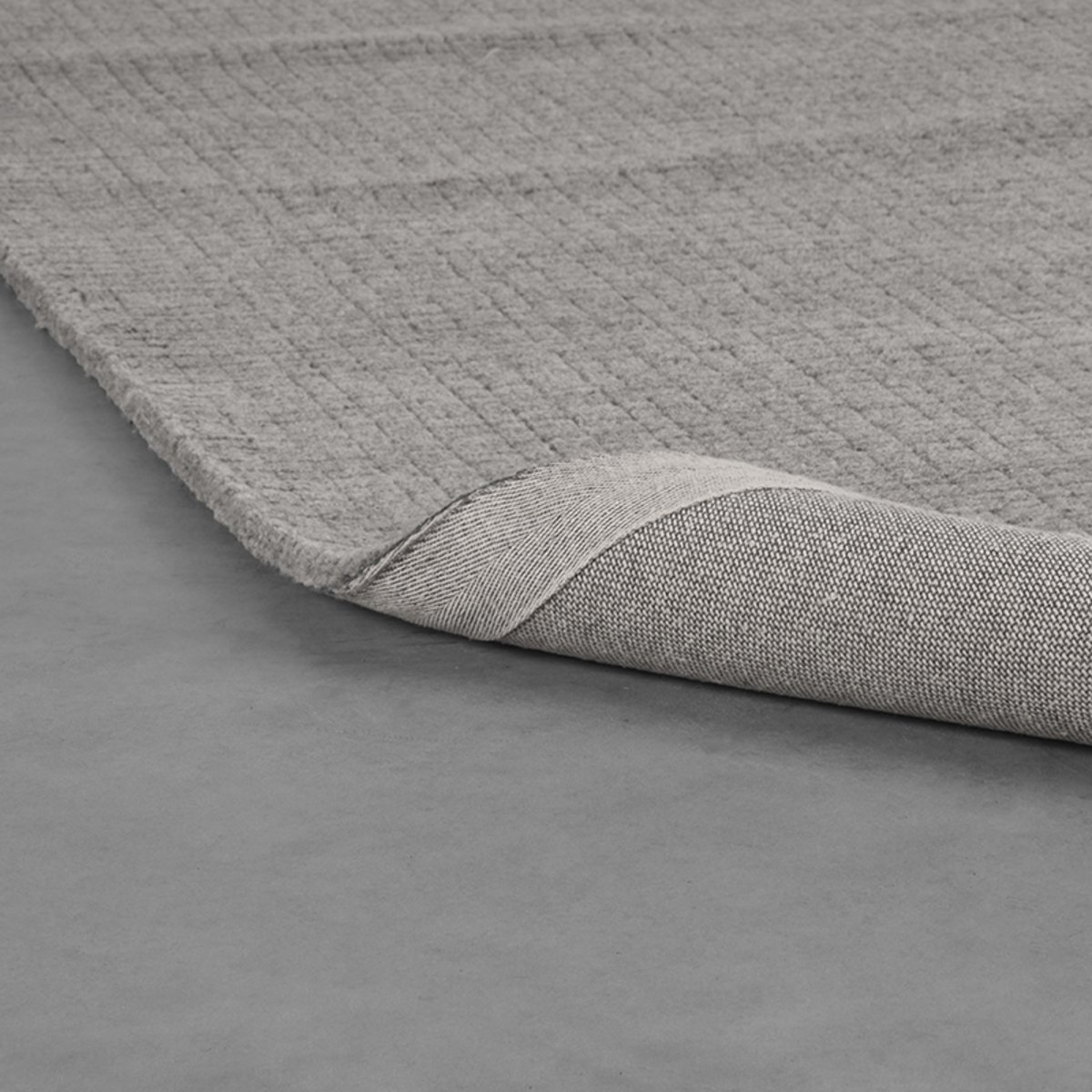 Karpet Wolly grijs, 230x160 cm