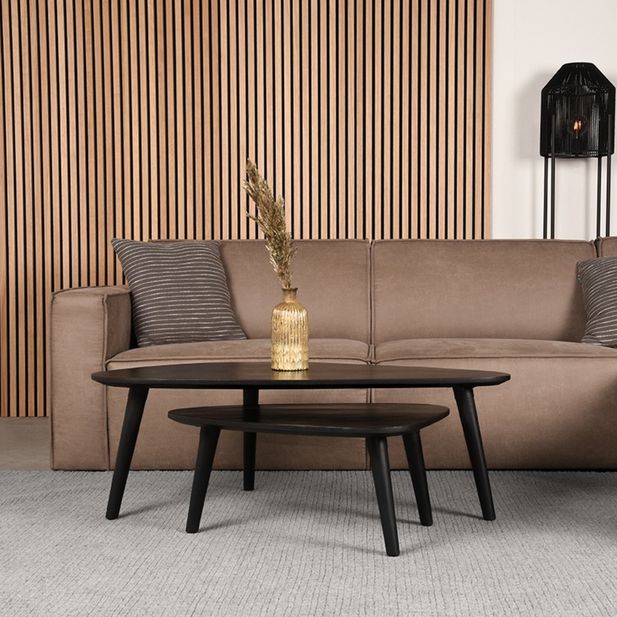 Karpet Wolly grijs, 230x160 cm