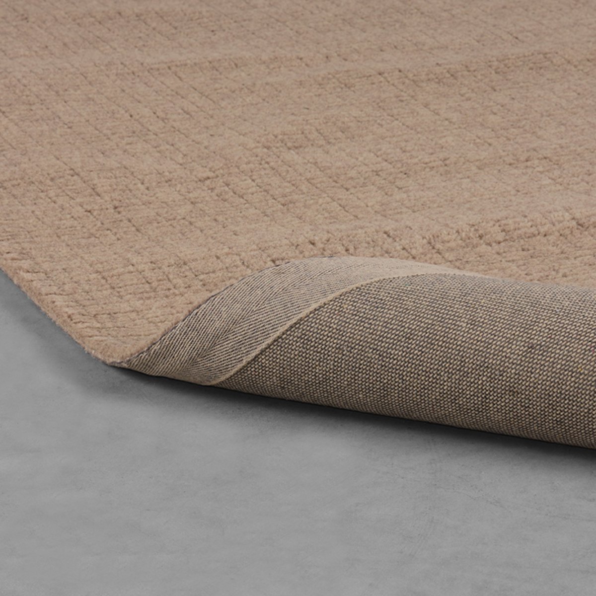 Karpet Wolly taupe, 200x300 cm