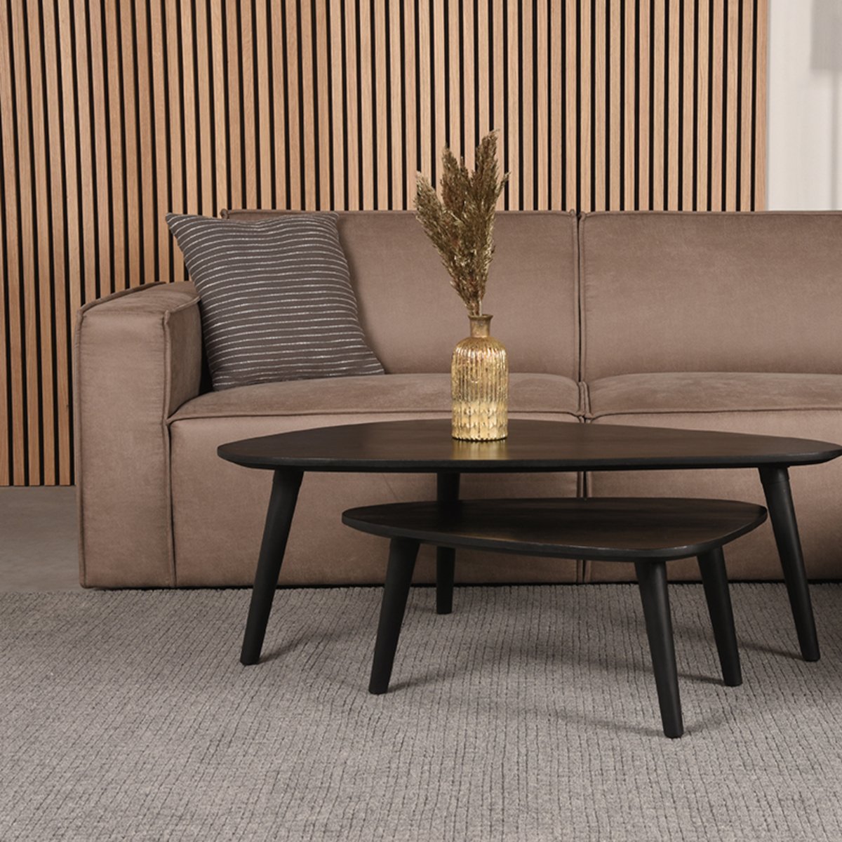 Karpet Wolly antraciet, 160 x 230 cm