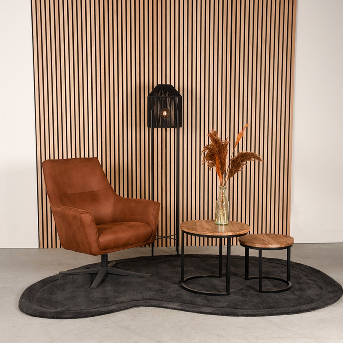 Karpet Mody antraciet, 160x230 cm