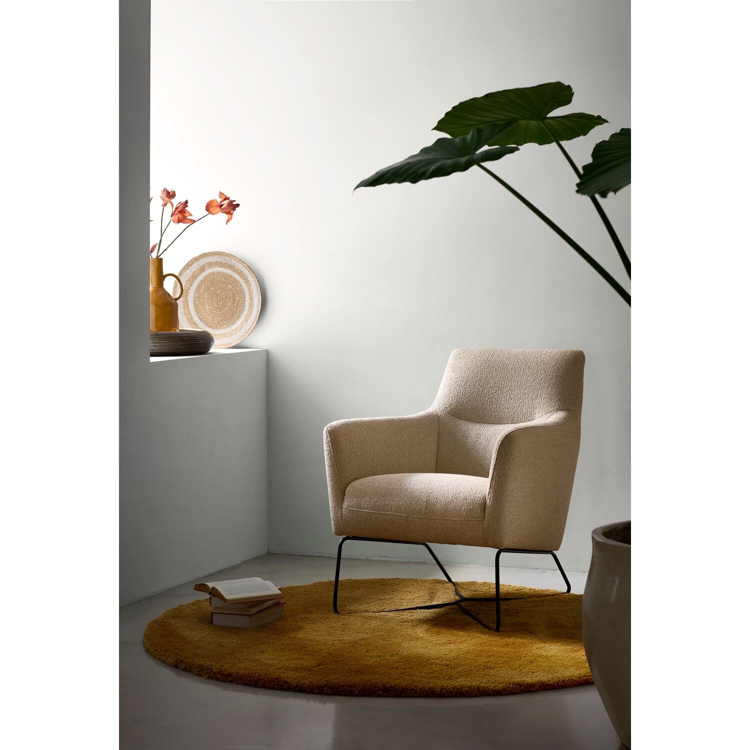Fauteuil Duna naturel