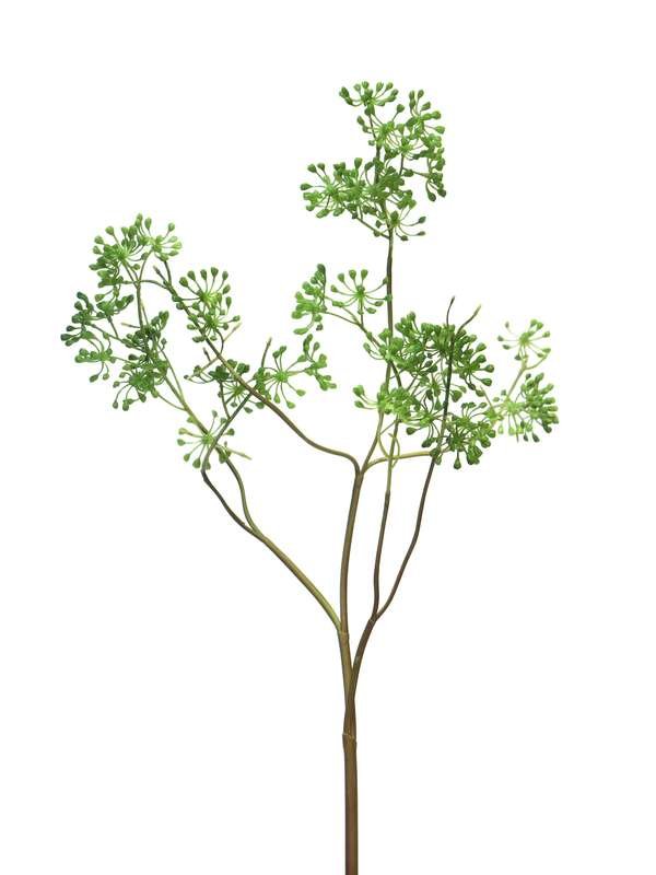 Kunstbloem Fruty groen, 73 cm