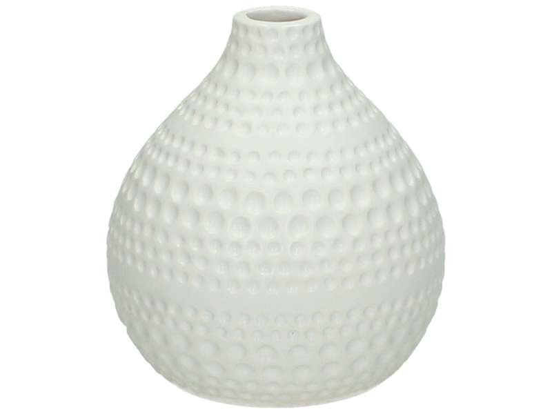 Vaas porselein 12 wit