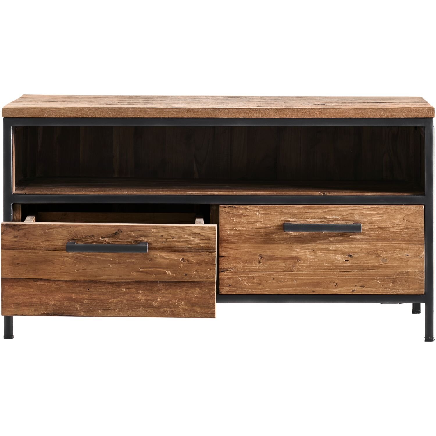 Tv-meubel Romaro 54 x 100 teak mix rough