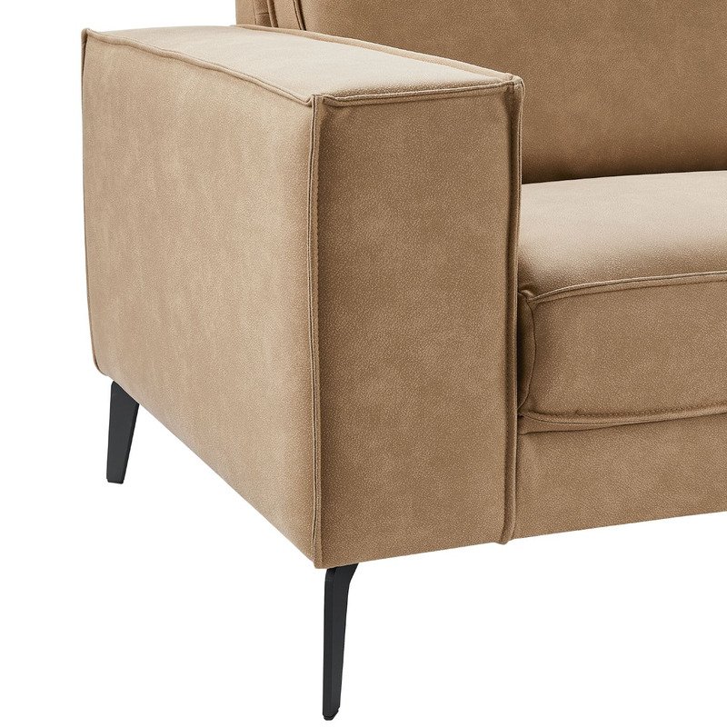 2,5 Zits Barrio met HR schuim Caramel