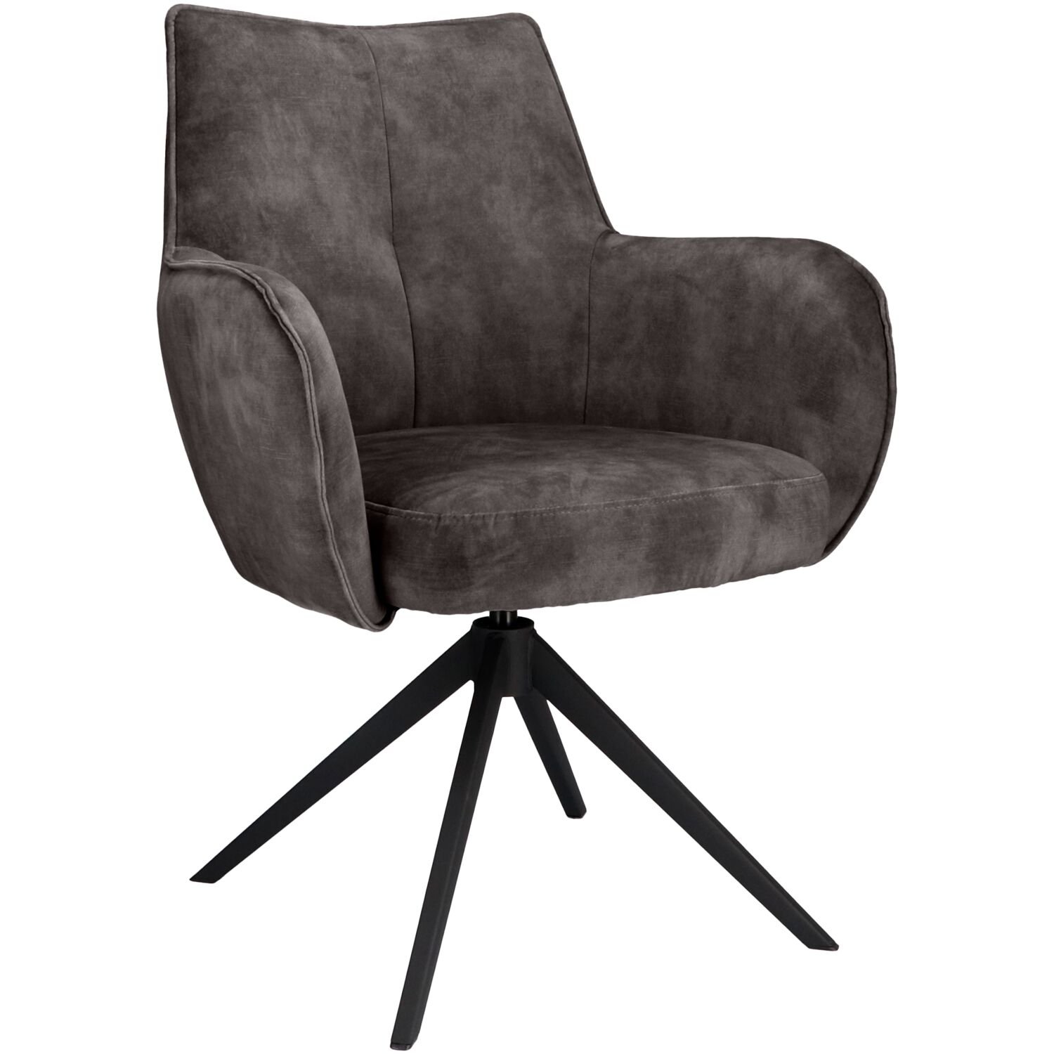 Armstoel Dordona antraciet