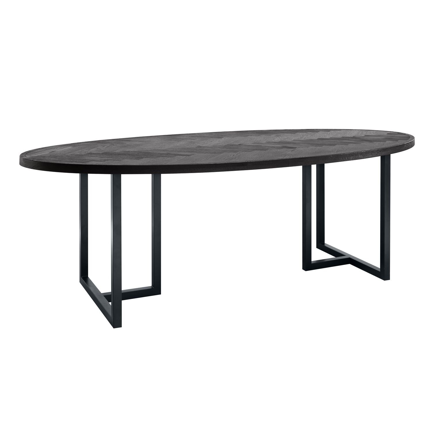 Eettafel Vinito 200 cm naturel visgraatmotief