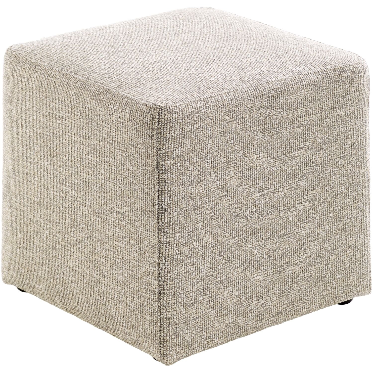 Hocker Roby 40x40 cm vierkant clay