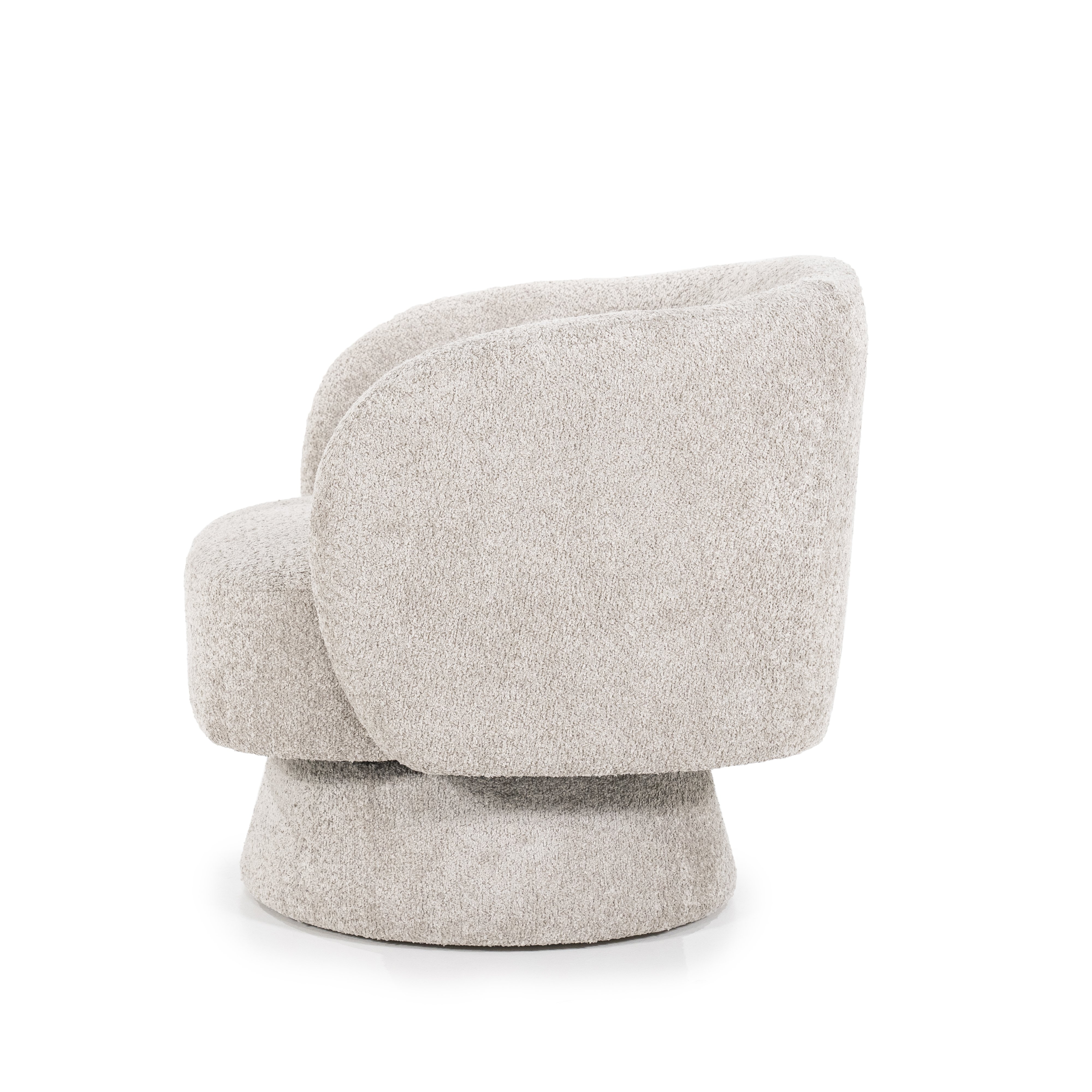 Fauteuil Bowie taupe