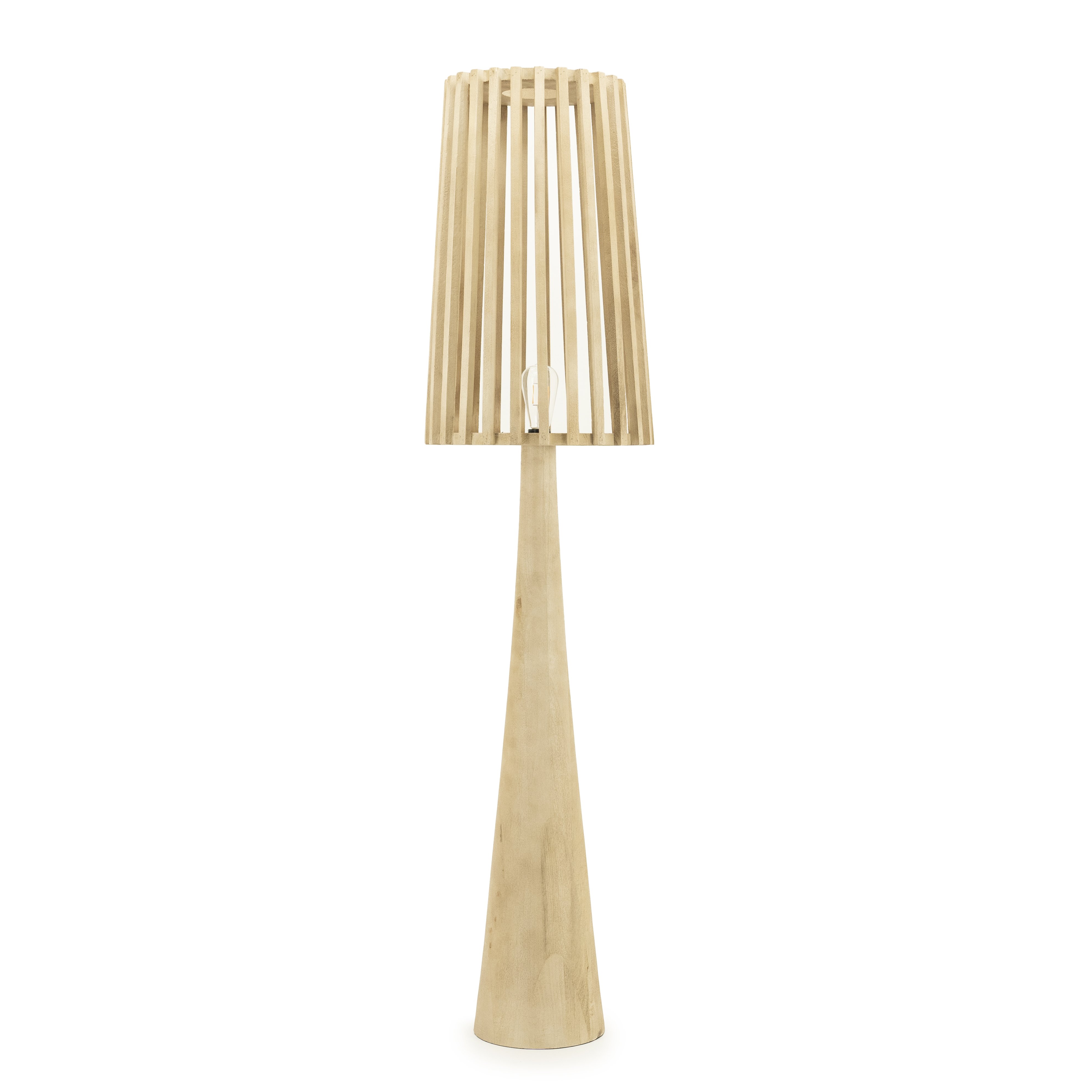 Vloerlamp Geuwen naturel