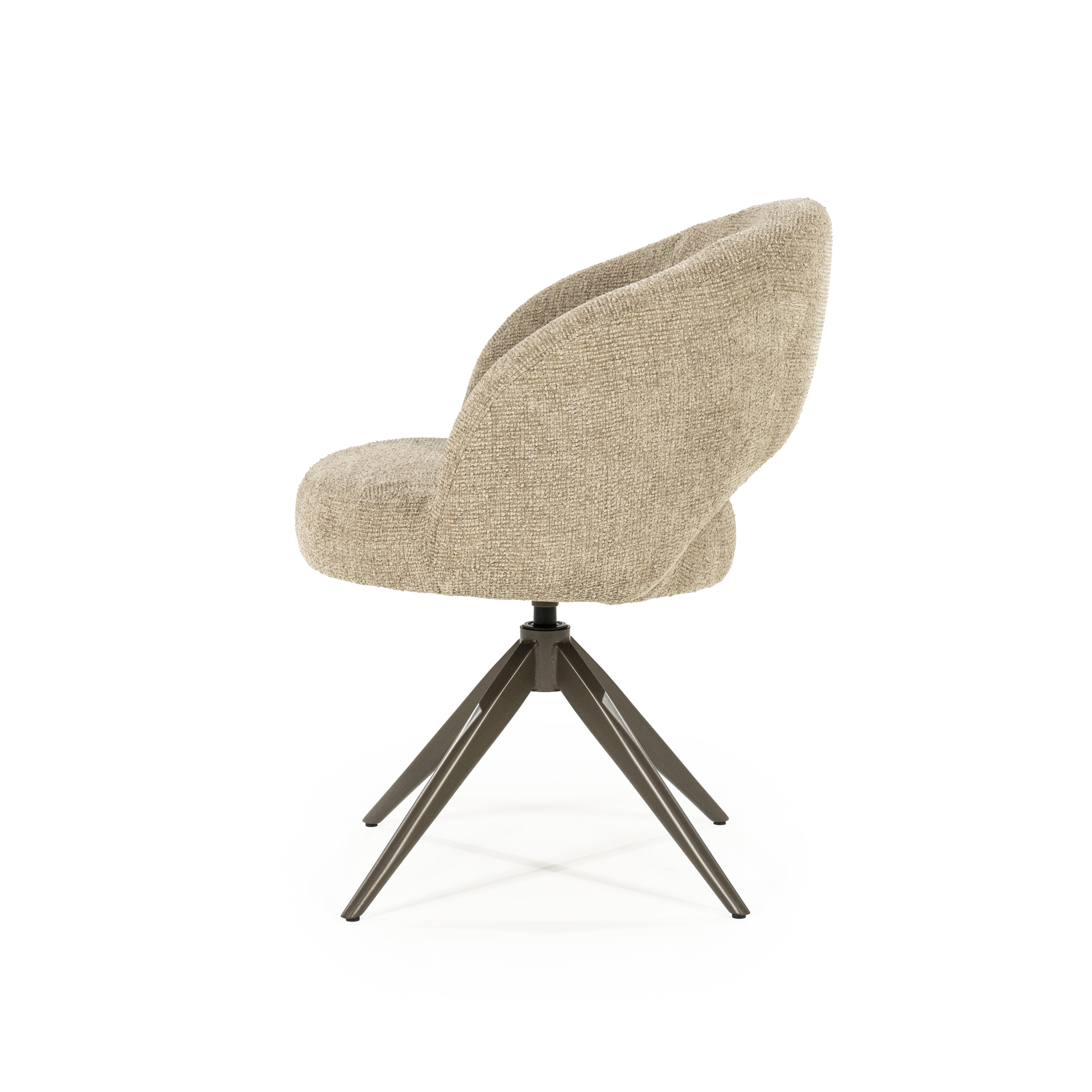 Arnstoel Aleks in taupe