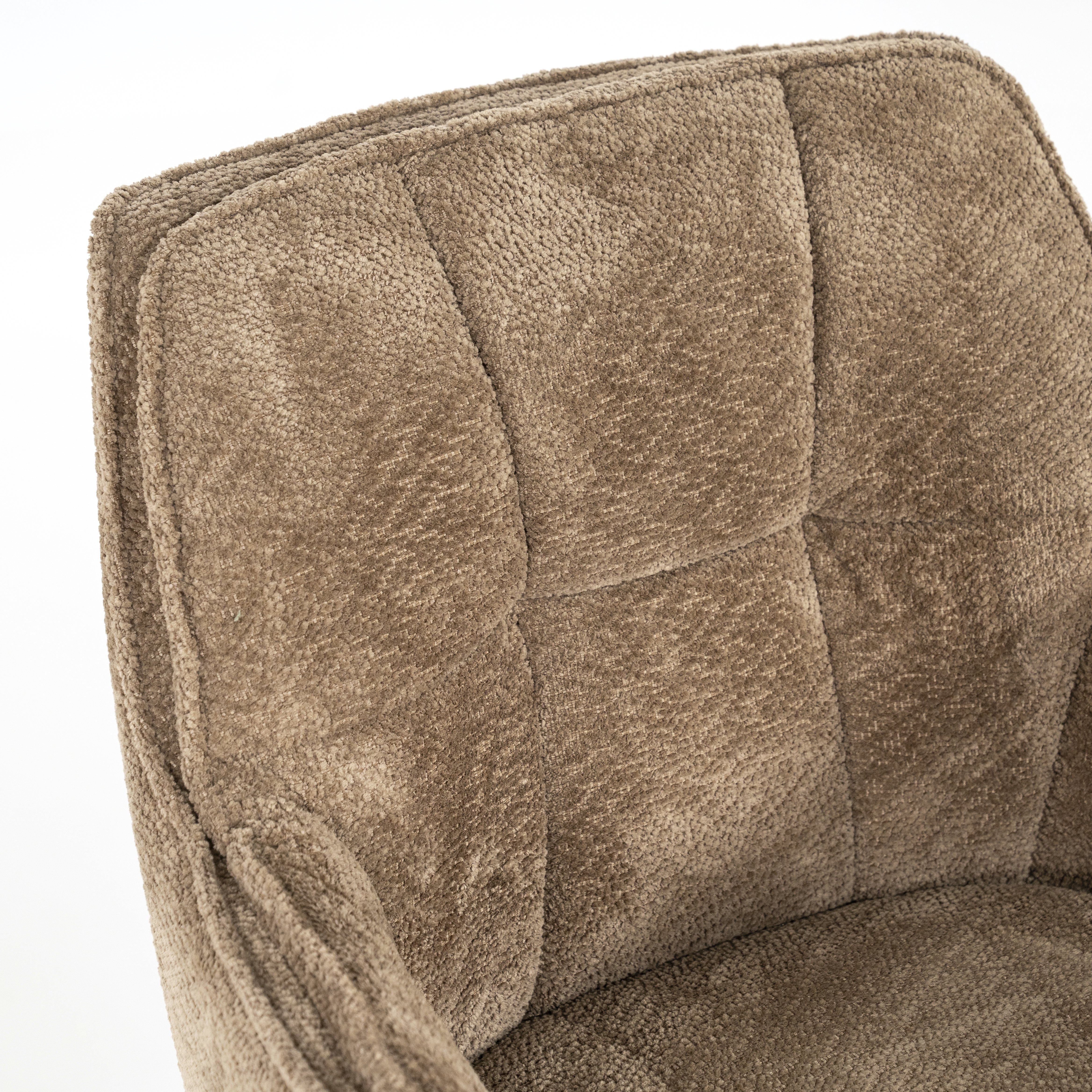 Armstoel (draaibaar) Hugh in taupe