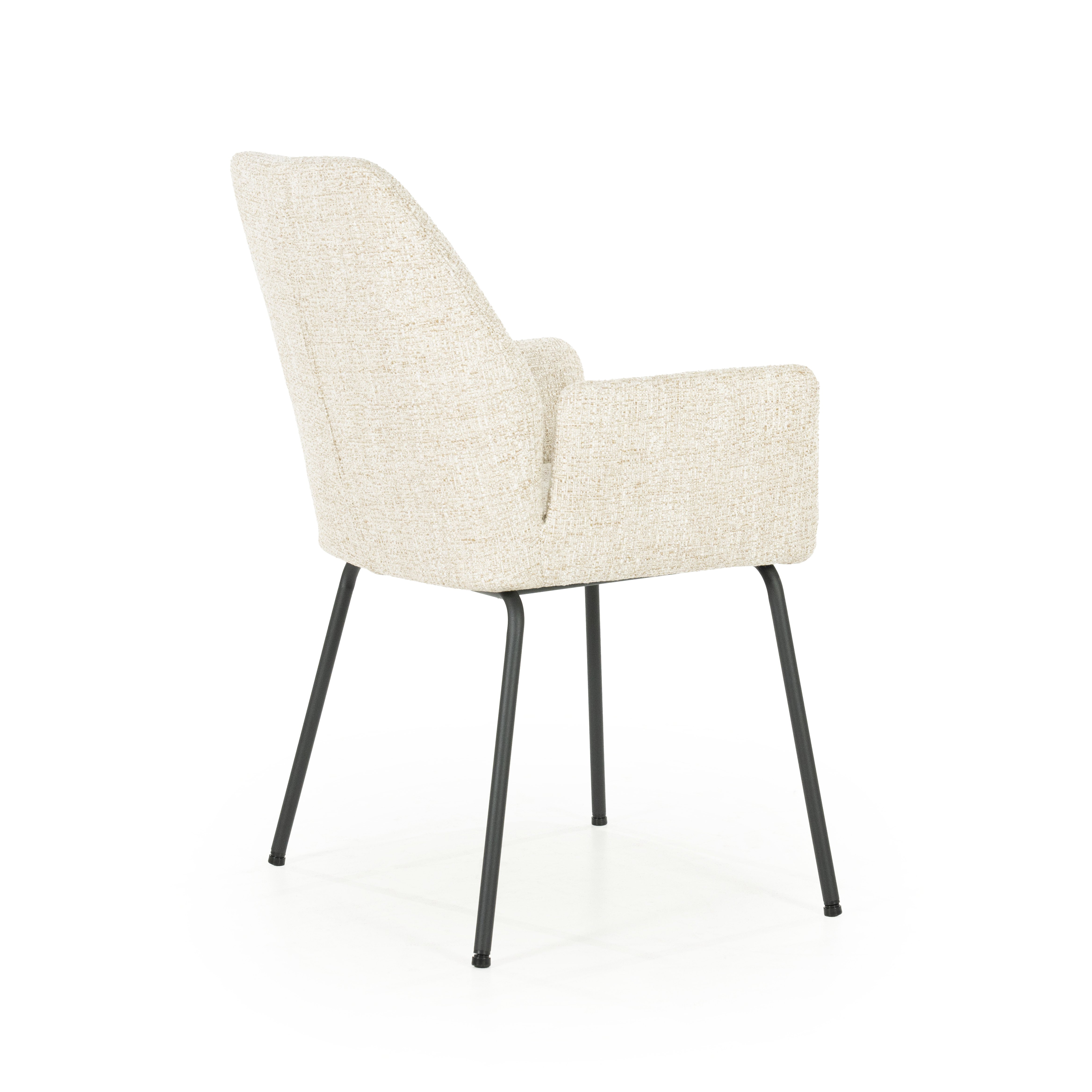 Armstoel Ibba in beige