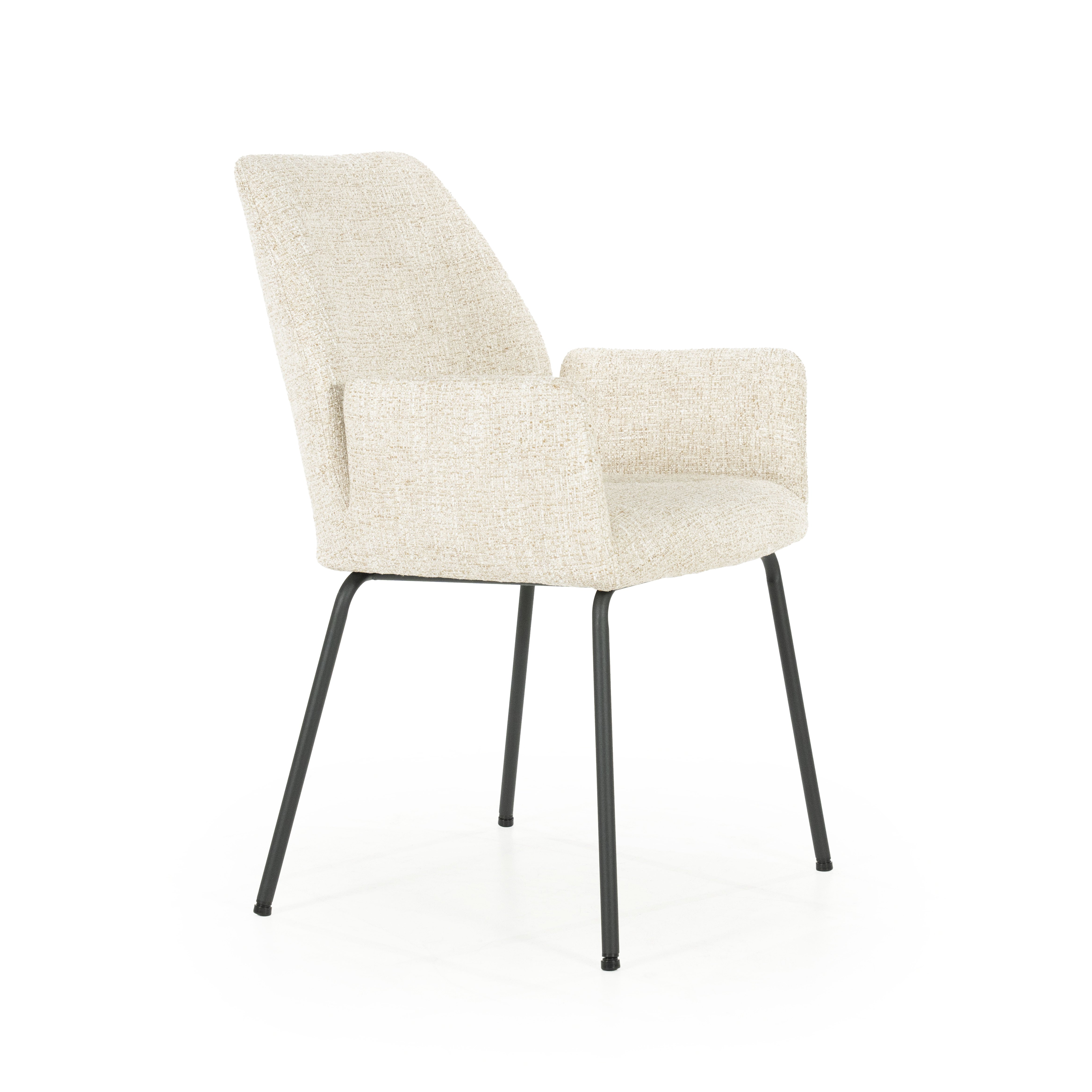 Armstoel Ibba in beige