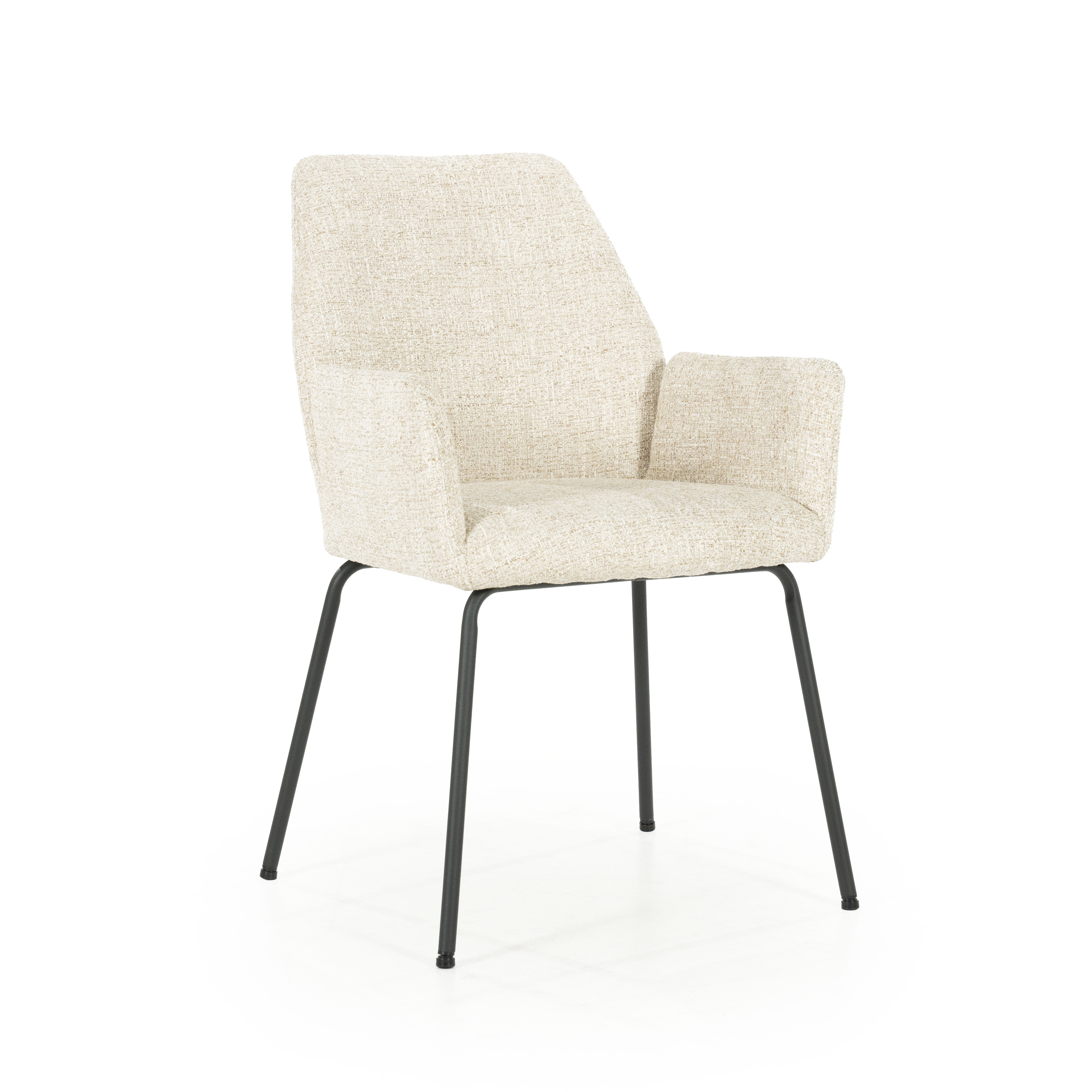 Armstoel Ibba in beige