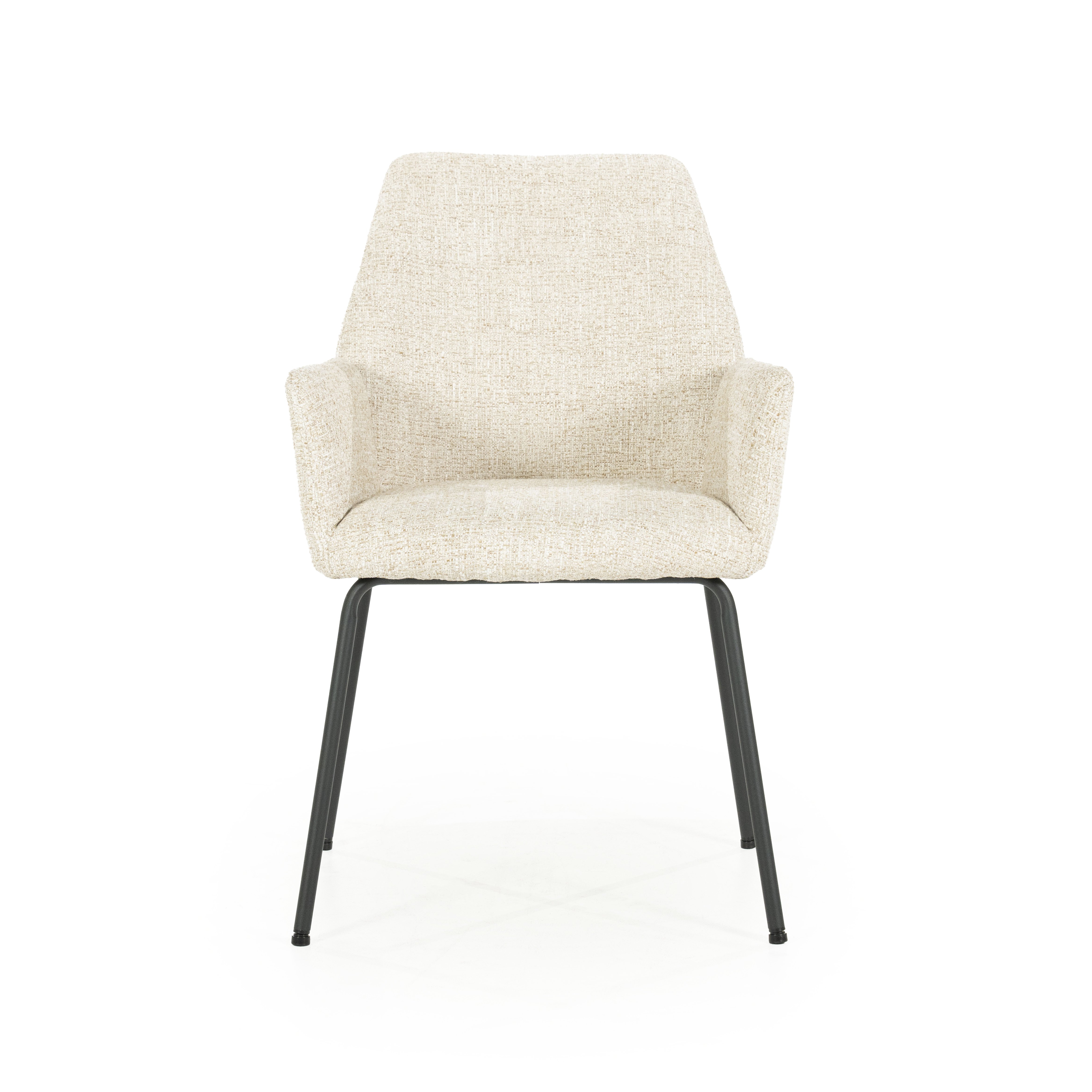 Armstoel Ibba in beige