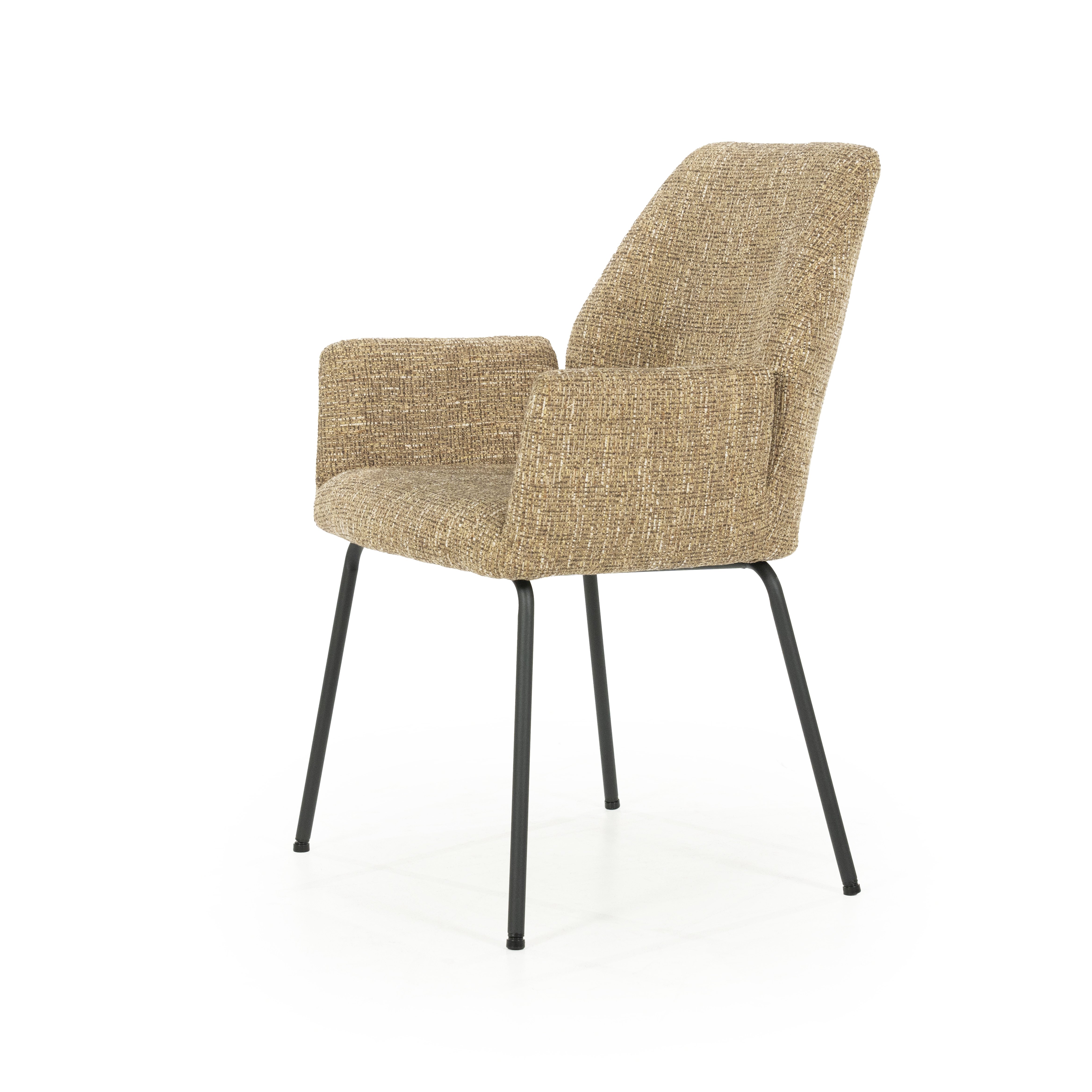 Armstoel Ibba in mosterd