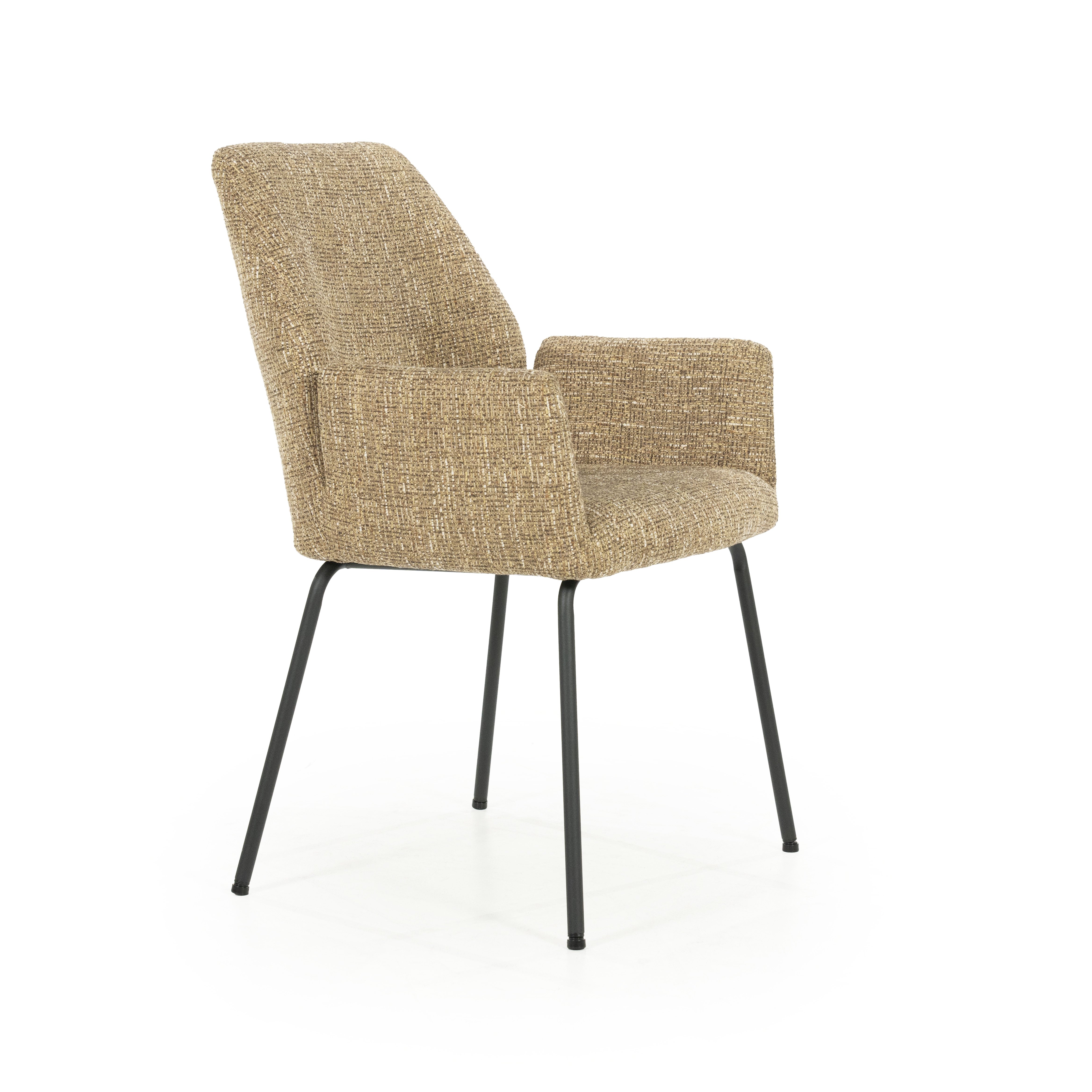 Armstoel Ibba in mosterd