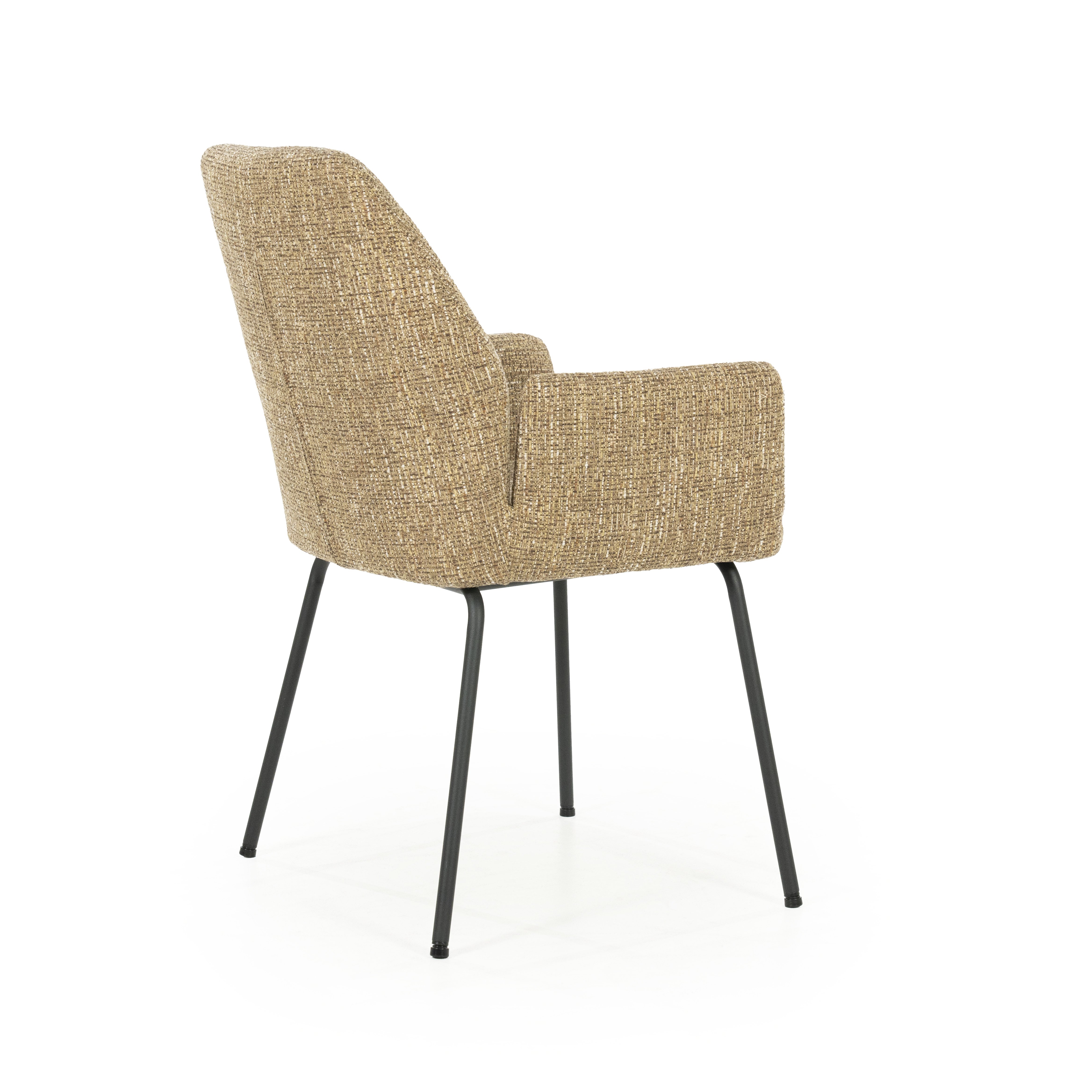 Armstoel Ibba in mosterd