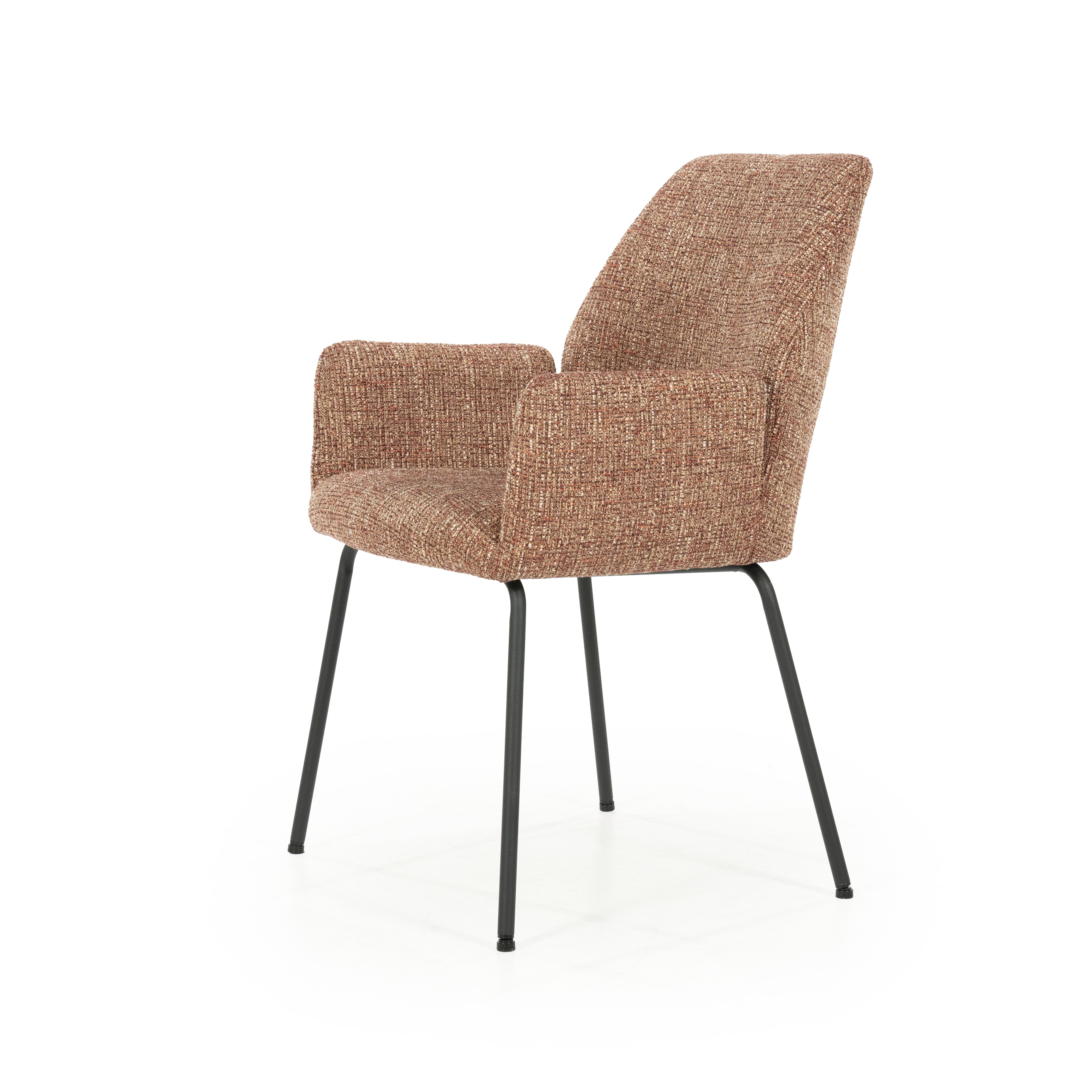 Armstoel Ibba in rood