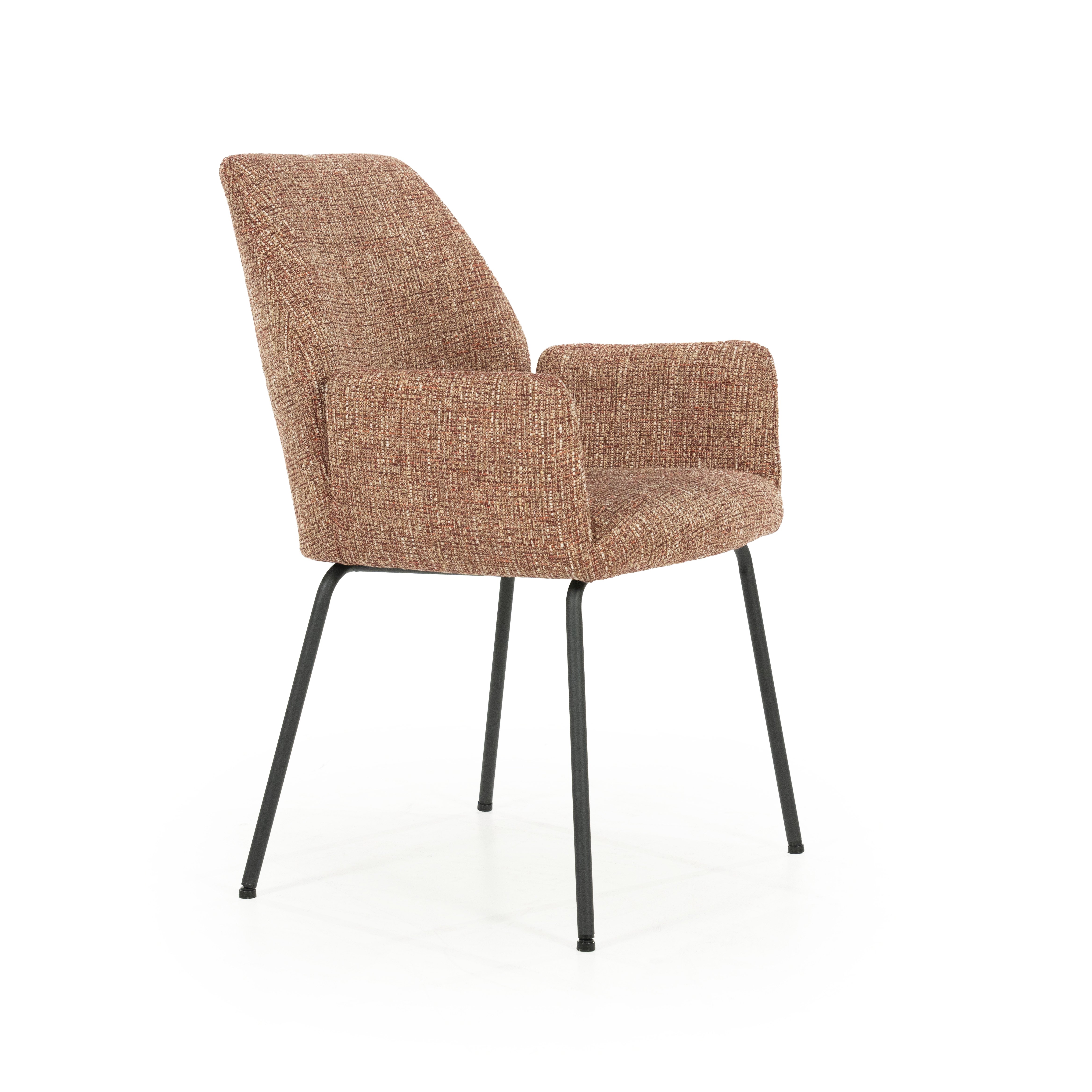 Armstoel Ibba in rood