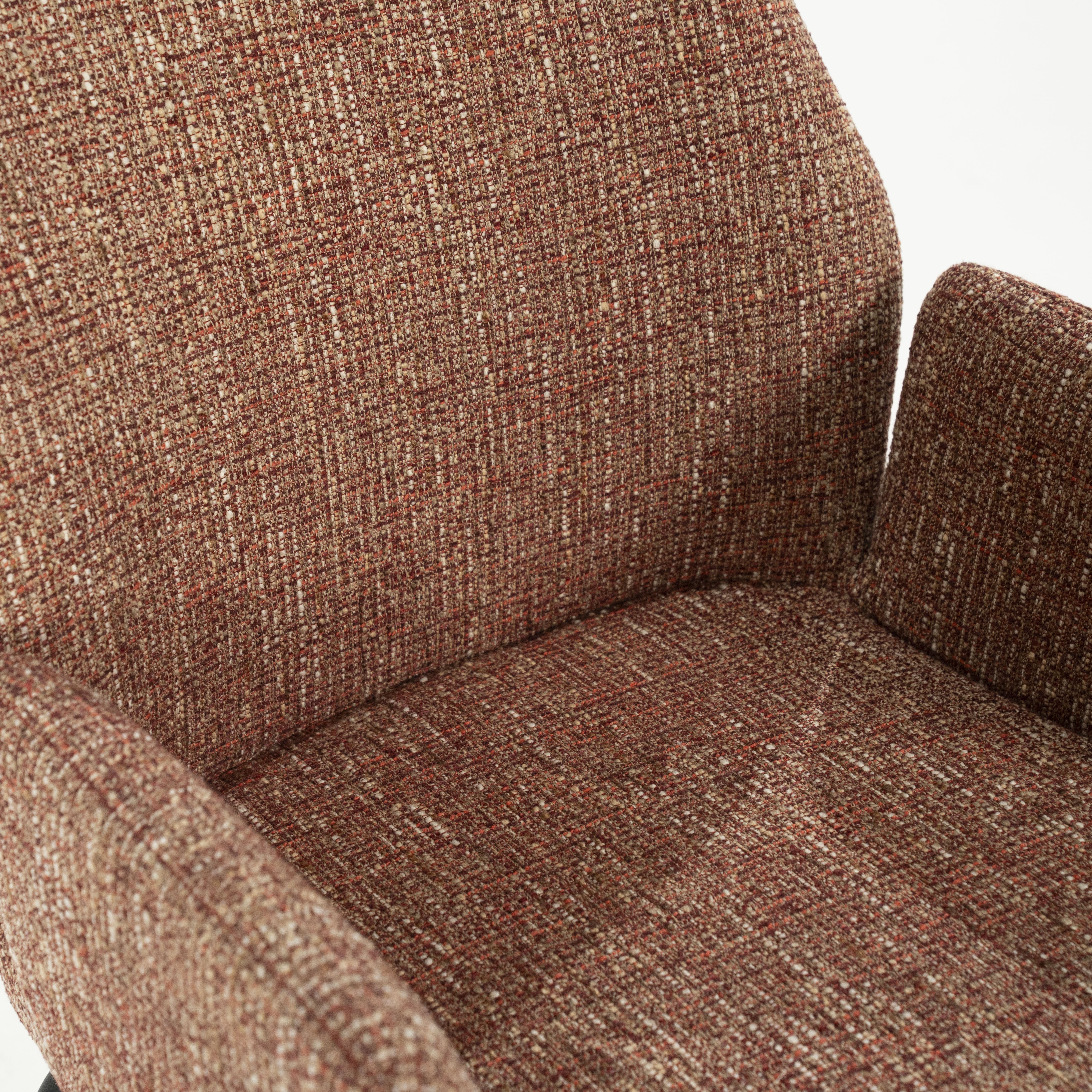 Armstoel Ibba in rood