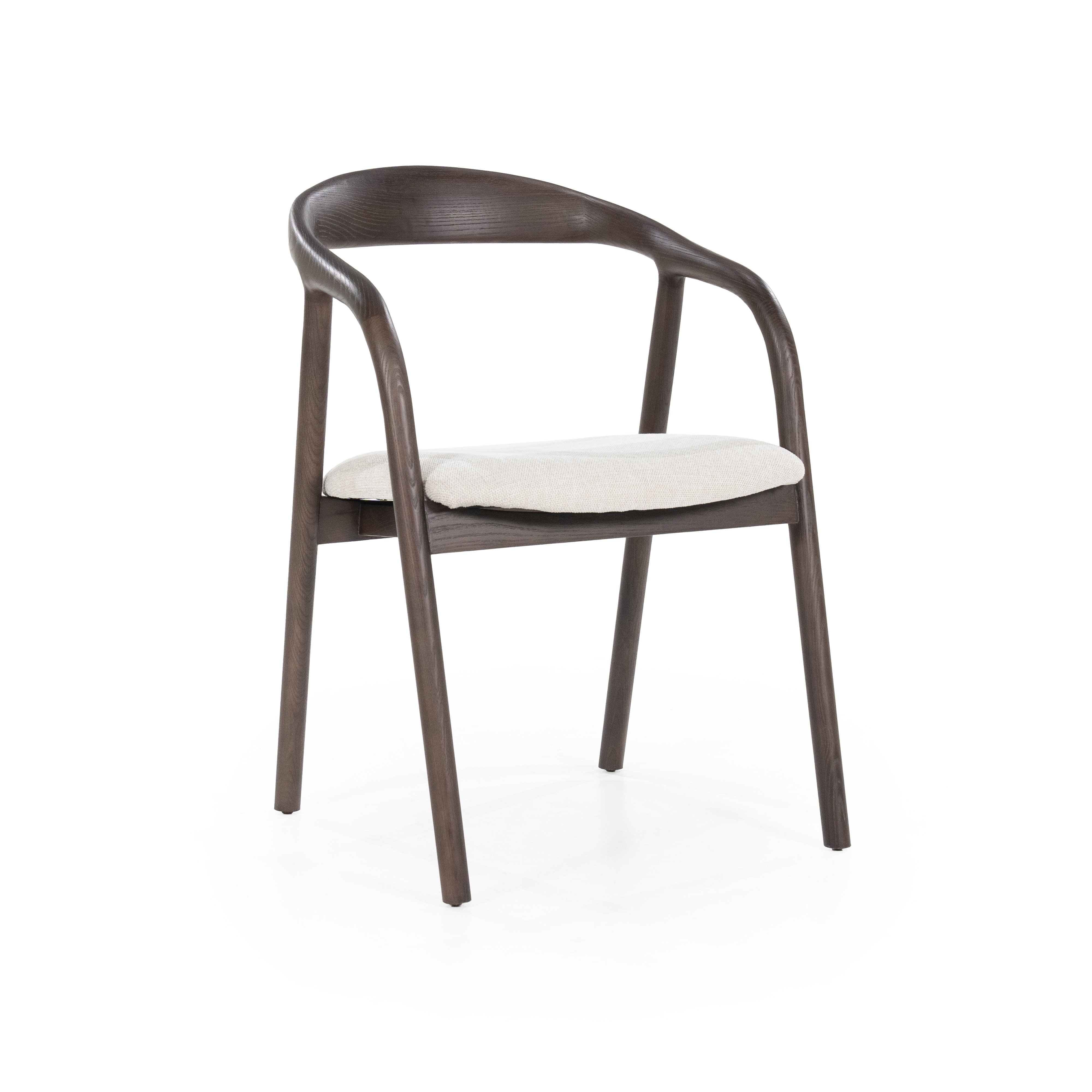 Armstoel Rafal in bruin hout